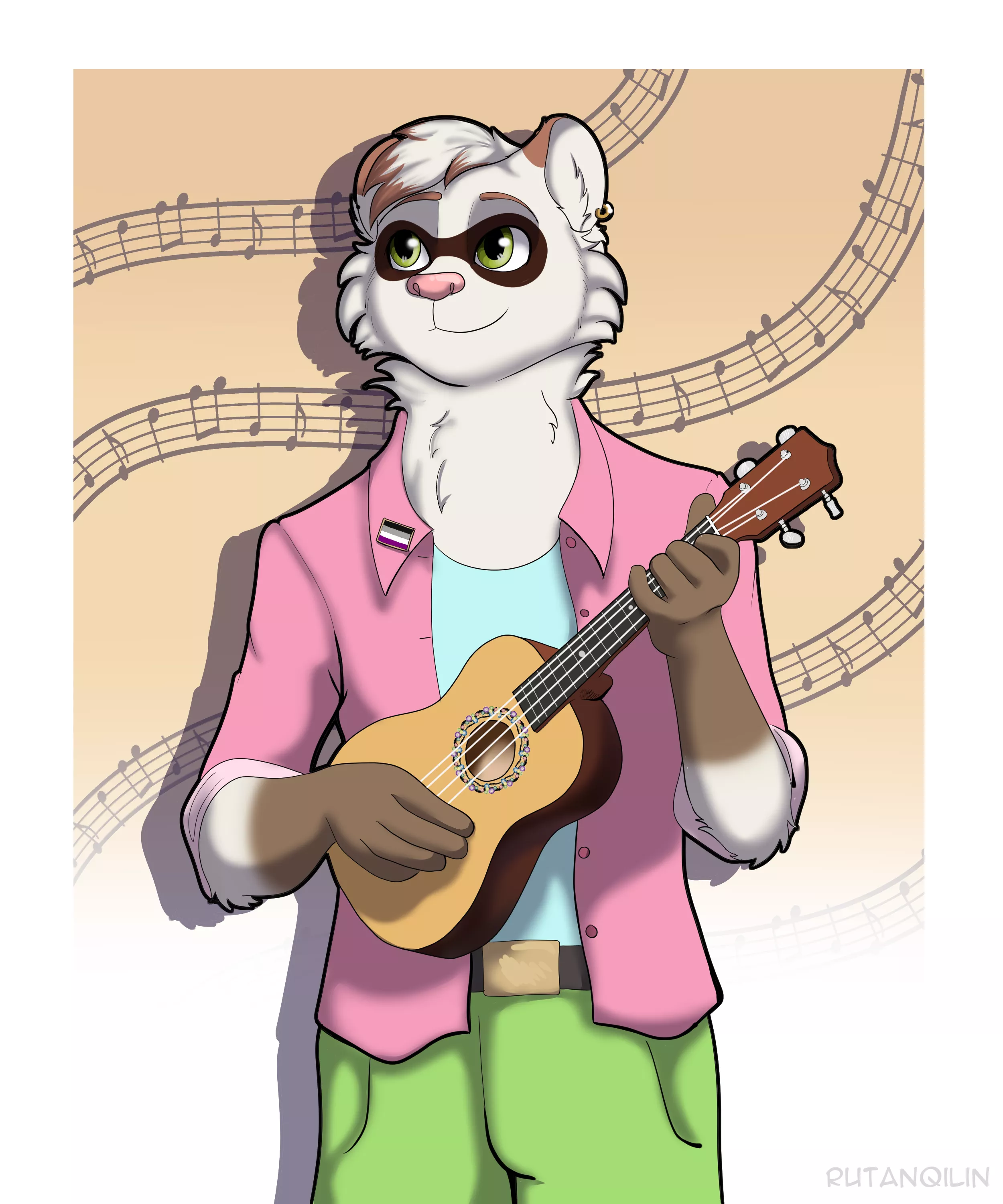 Ukulele [Art by Me] posted by Crypto7899