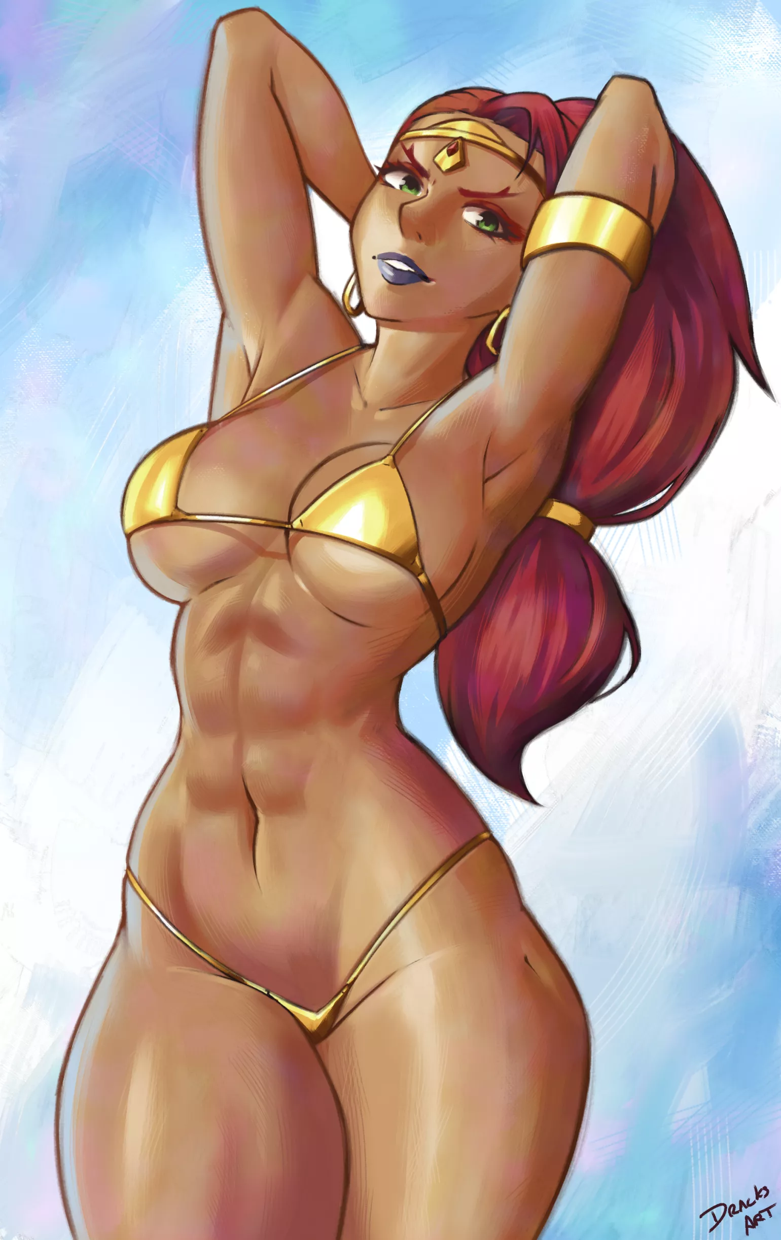 Urbosa Bikini (DracksArt) posted by dracksart