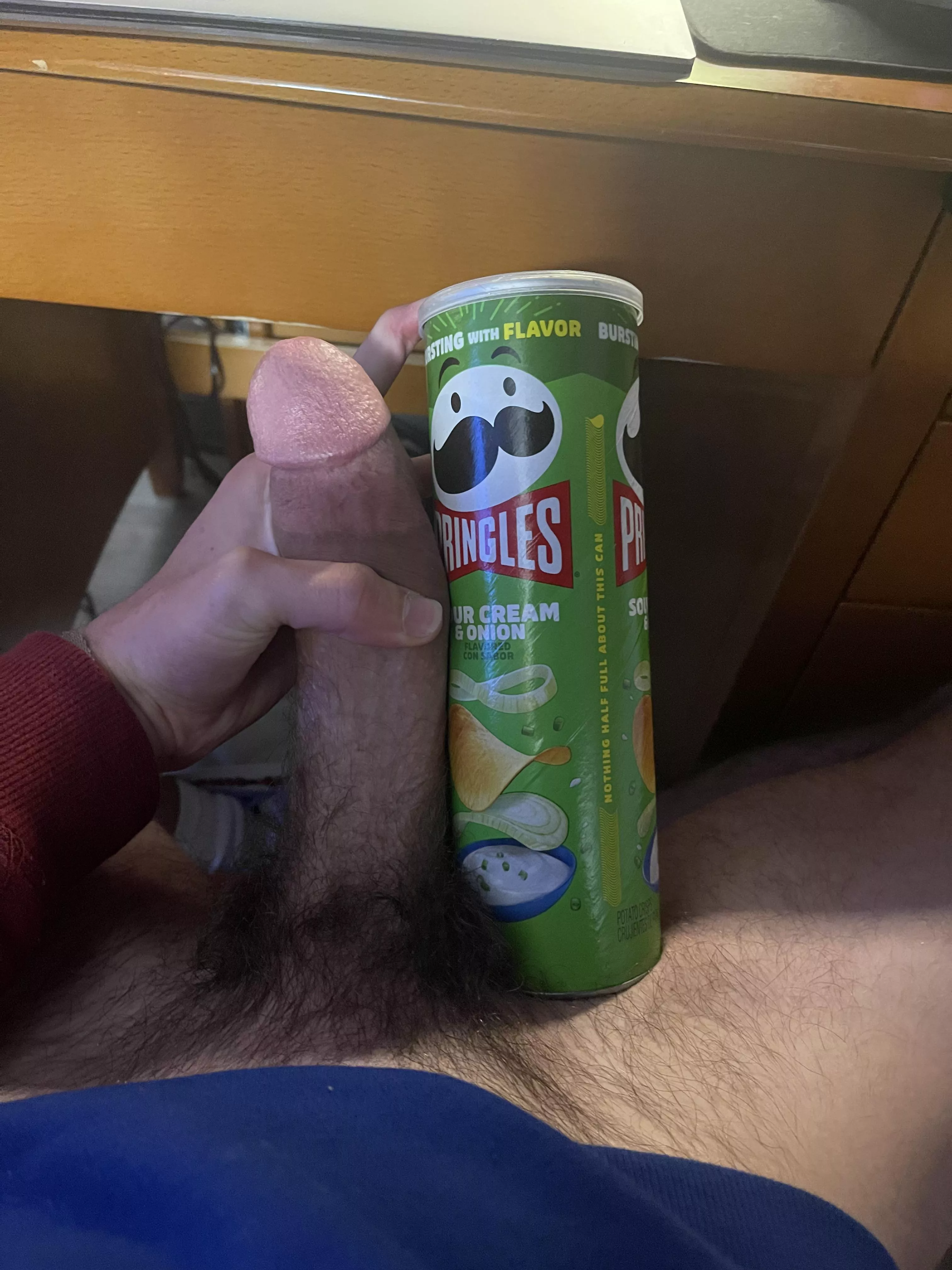 Want a bite? Standard pringles can comparison :) posted by Horsedickteen