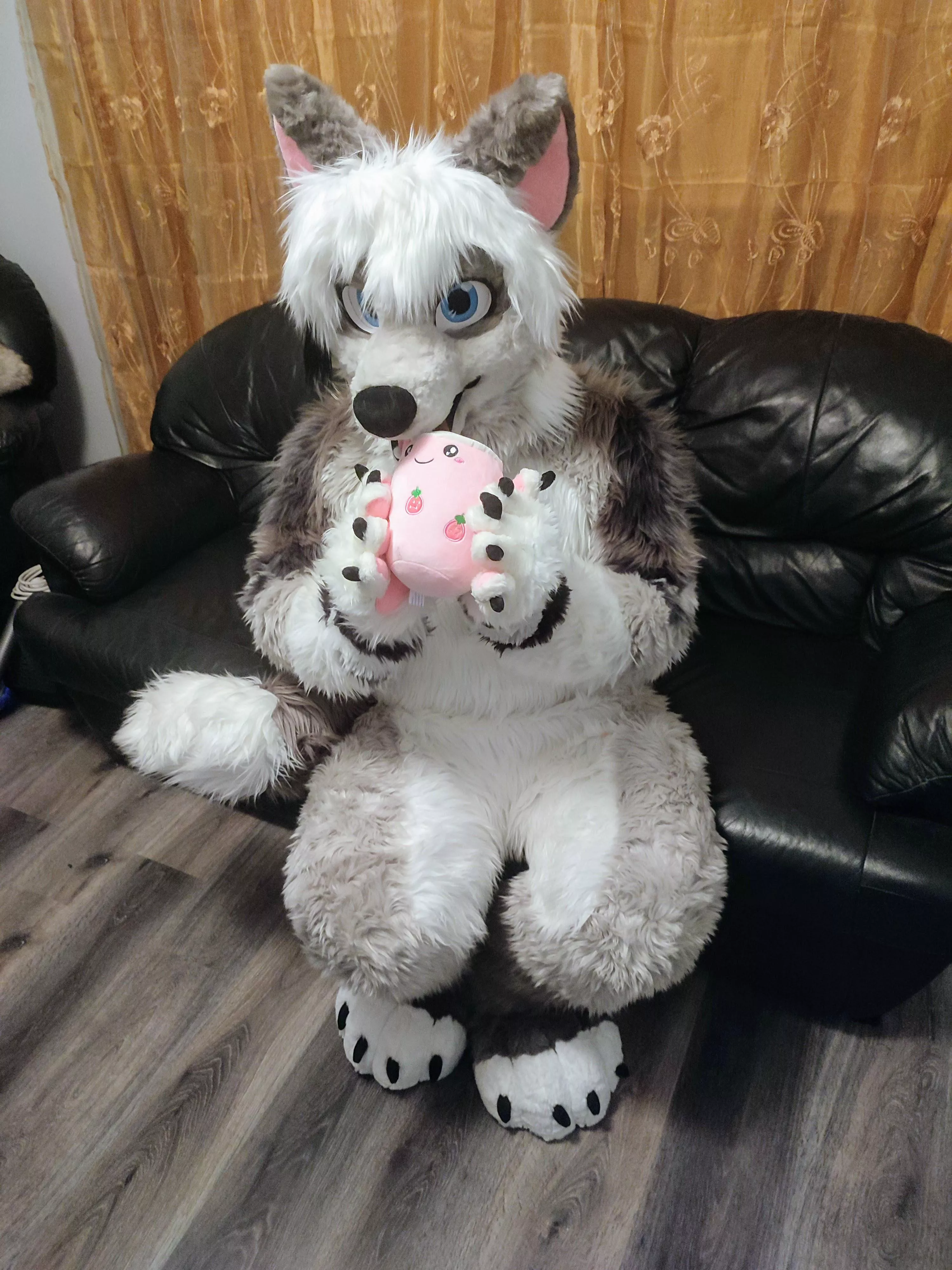 Want to come to cuddle with me? I can offer you some of my Boba Tea 🍵 posted by Bigdogwoofy