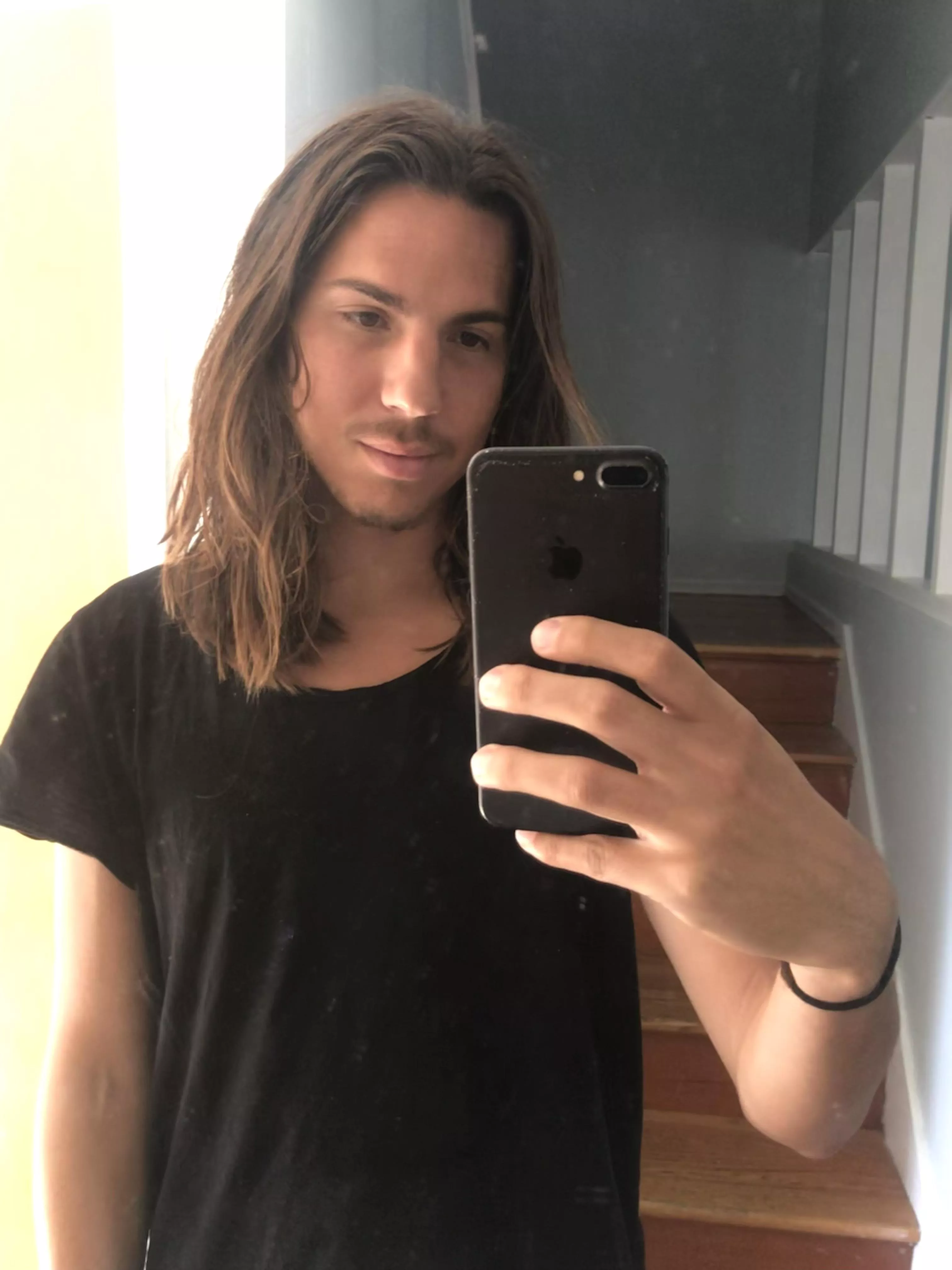 What do the bros think of the long hair? posted by melting_sensation