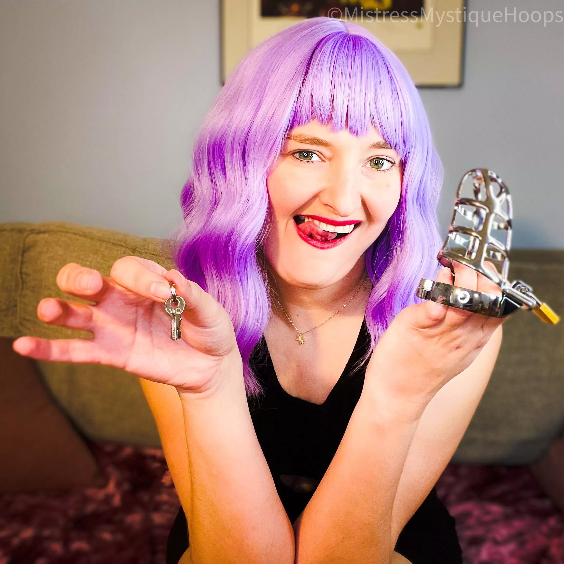 What's the longest amount of time you've been in chastity or gone without an orgasm? How did it affect you? ðŸ’œðŸ˜ˆðŸ’œ posted by MistressMystiqueHoop