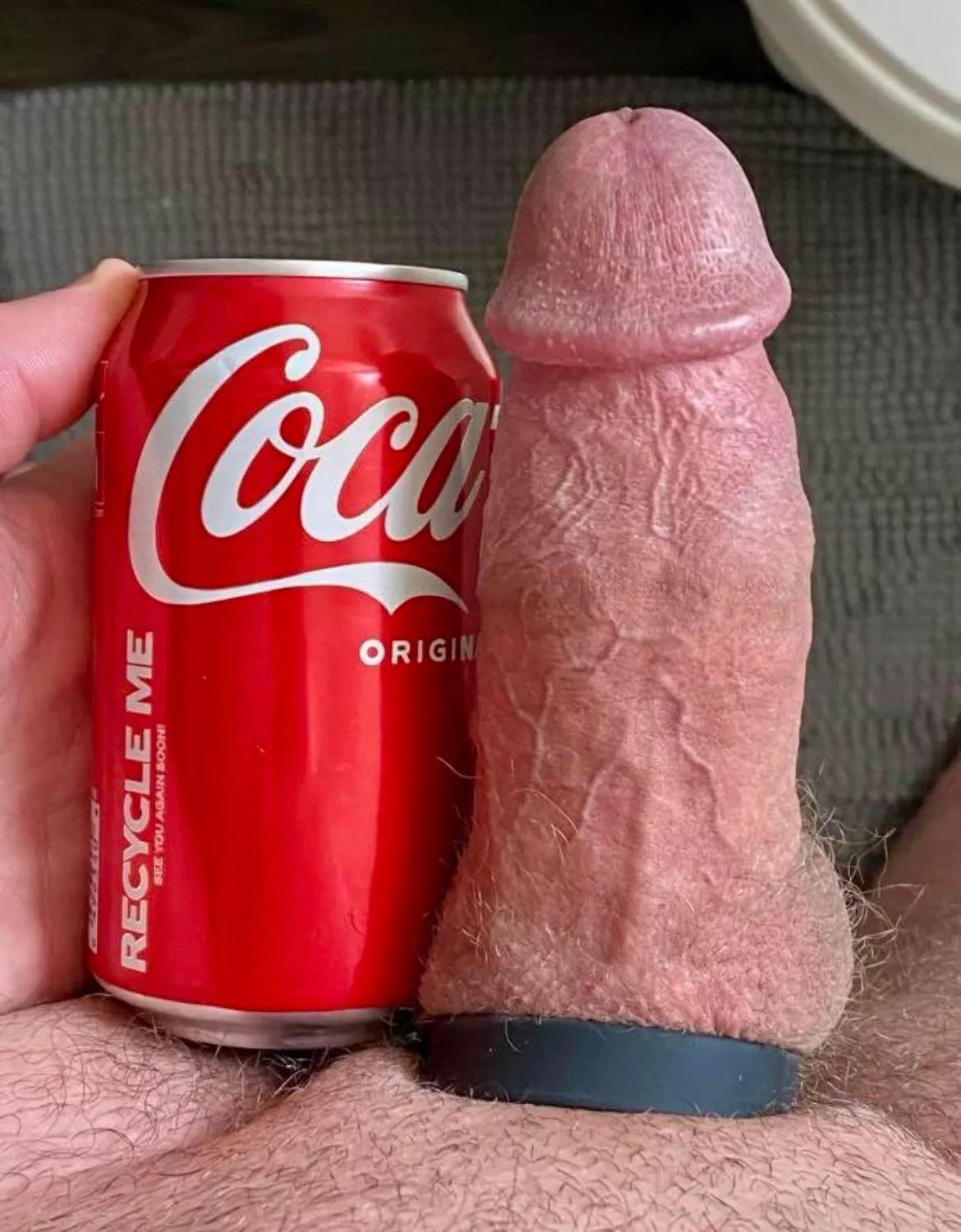 Who wants to compare with this girthy cock? posted by Weird_Satisfaction52