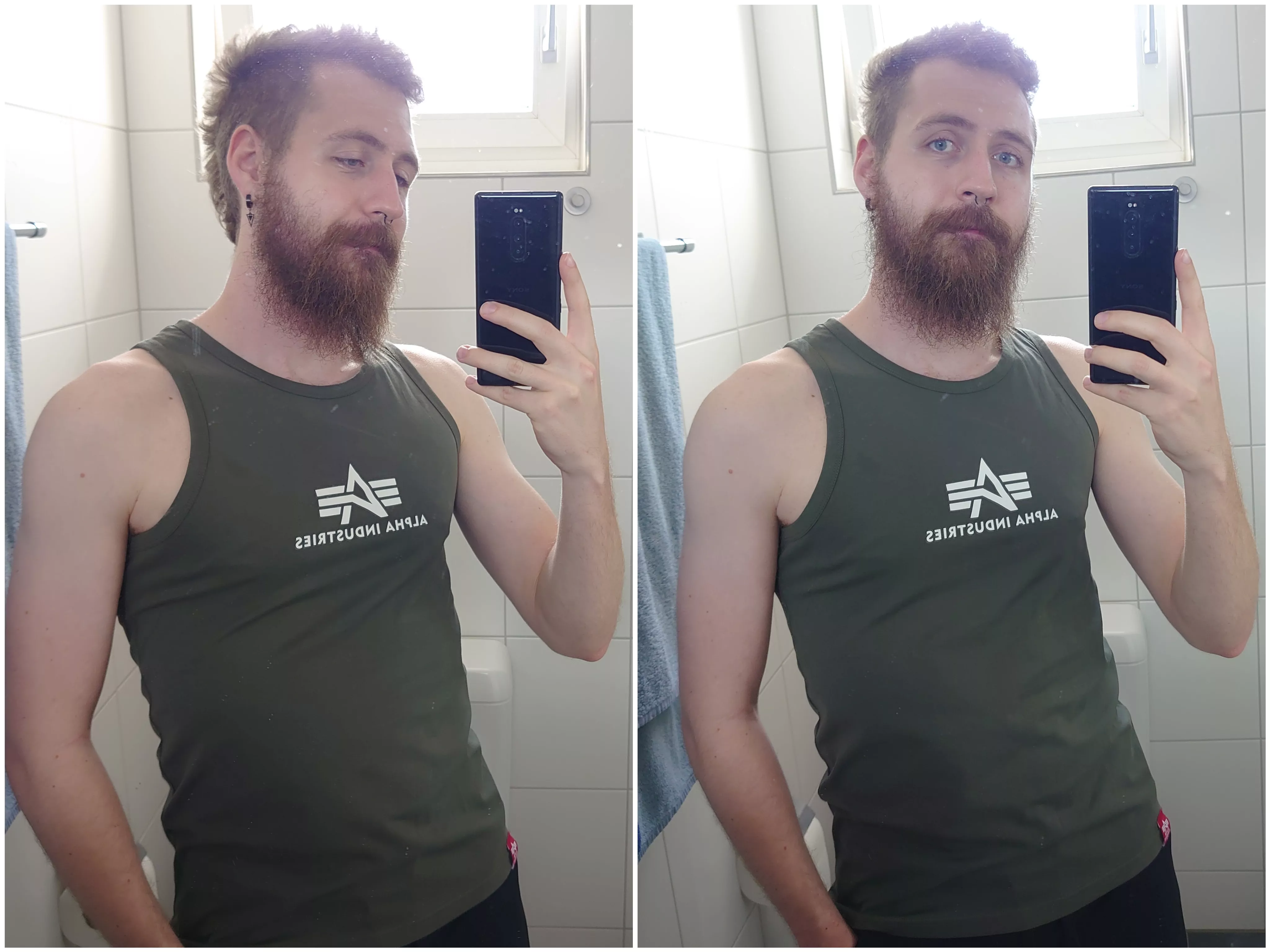 with gym gains and new confidence I'm wearing a tank top for the first time posted by SirDanjin