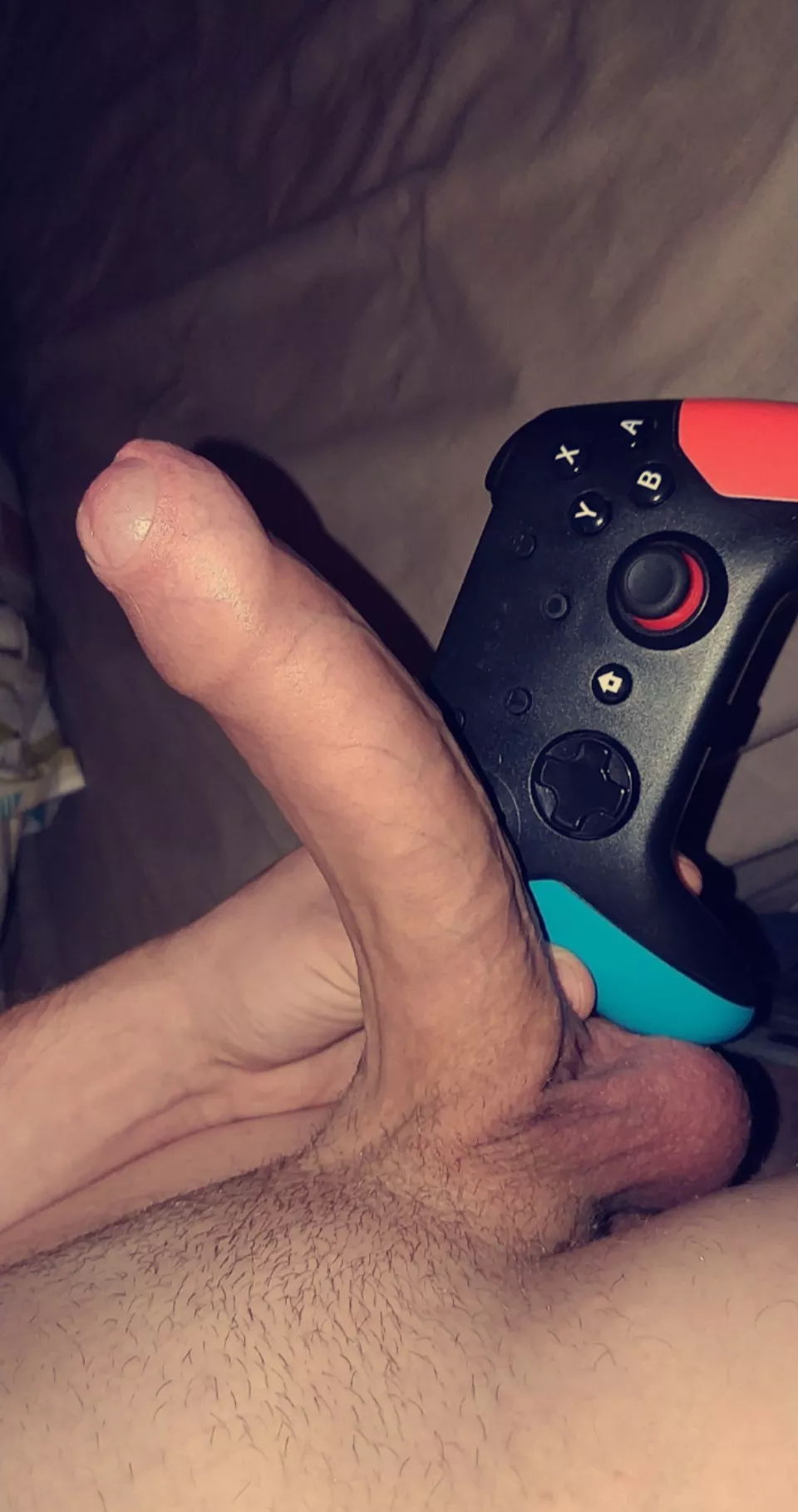 Would you rather play with the remote or my dick? posted by RNfranc