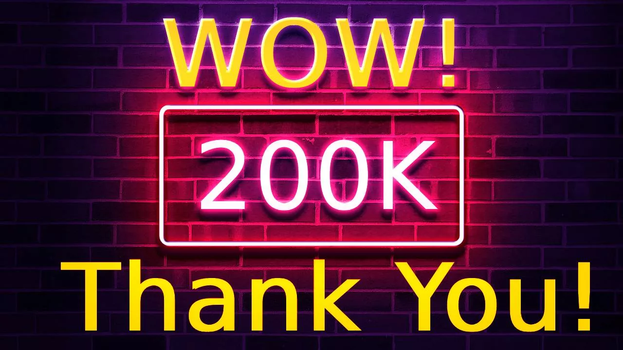 ðŸ”¥ðŸ”¥ðŸ”¥ WOW, we've just hit 200k subscribers. Thank you for being a part of this amazing community!!! ðŸ”¥ðŸ”¥ðŸ”¥ posted by XLoveCam