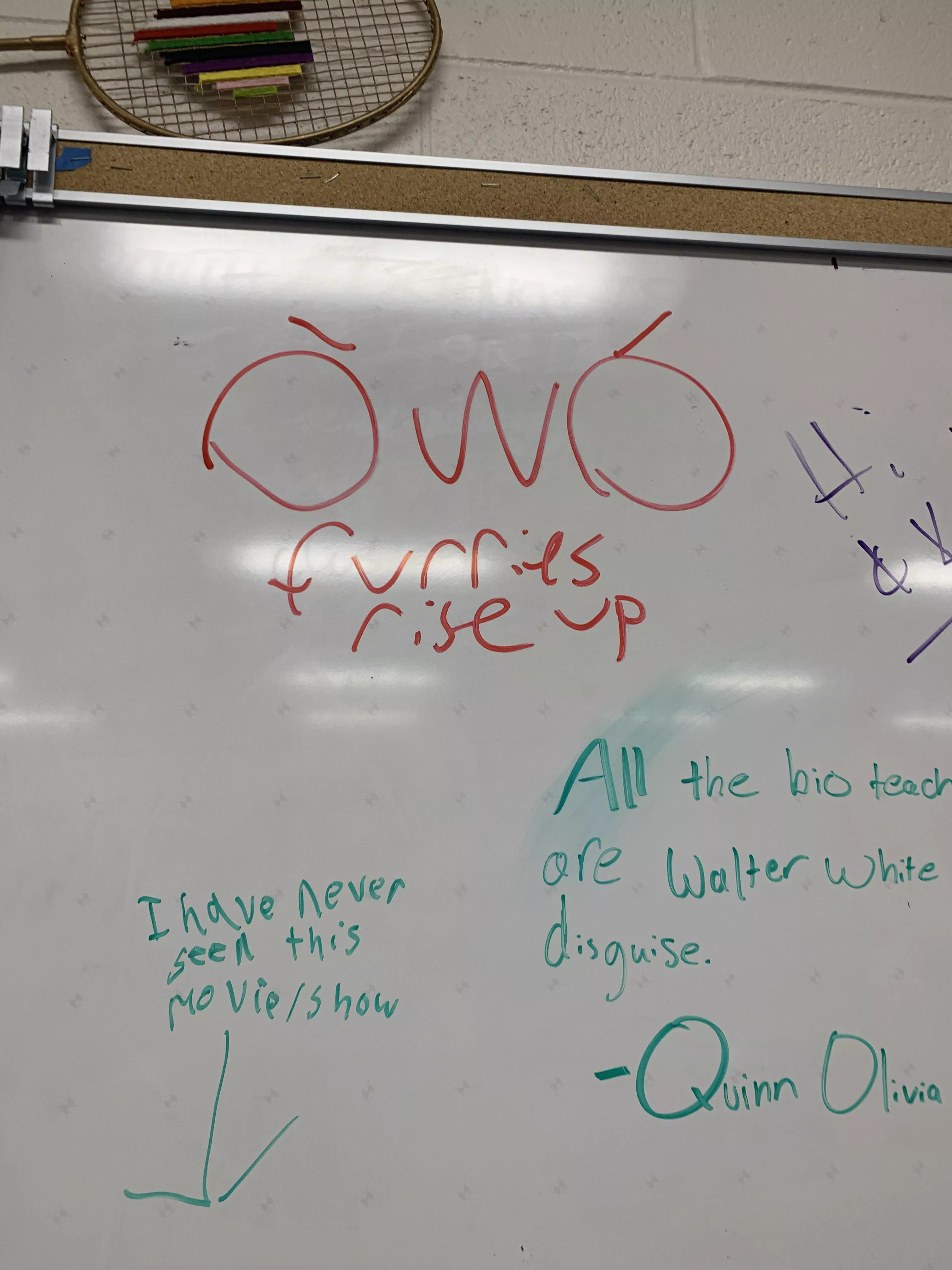 Wrote this on the board in my human geo class for everyone to see posted by Pineapple_Gamer123