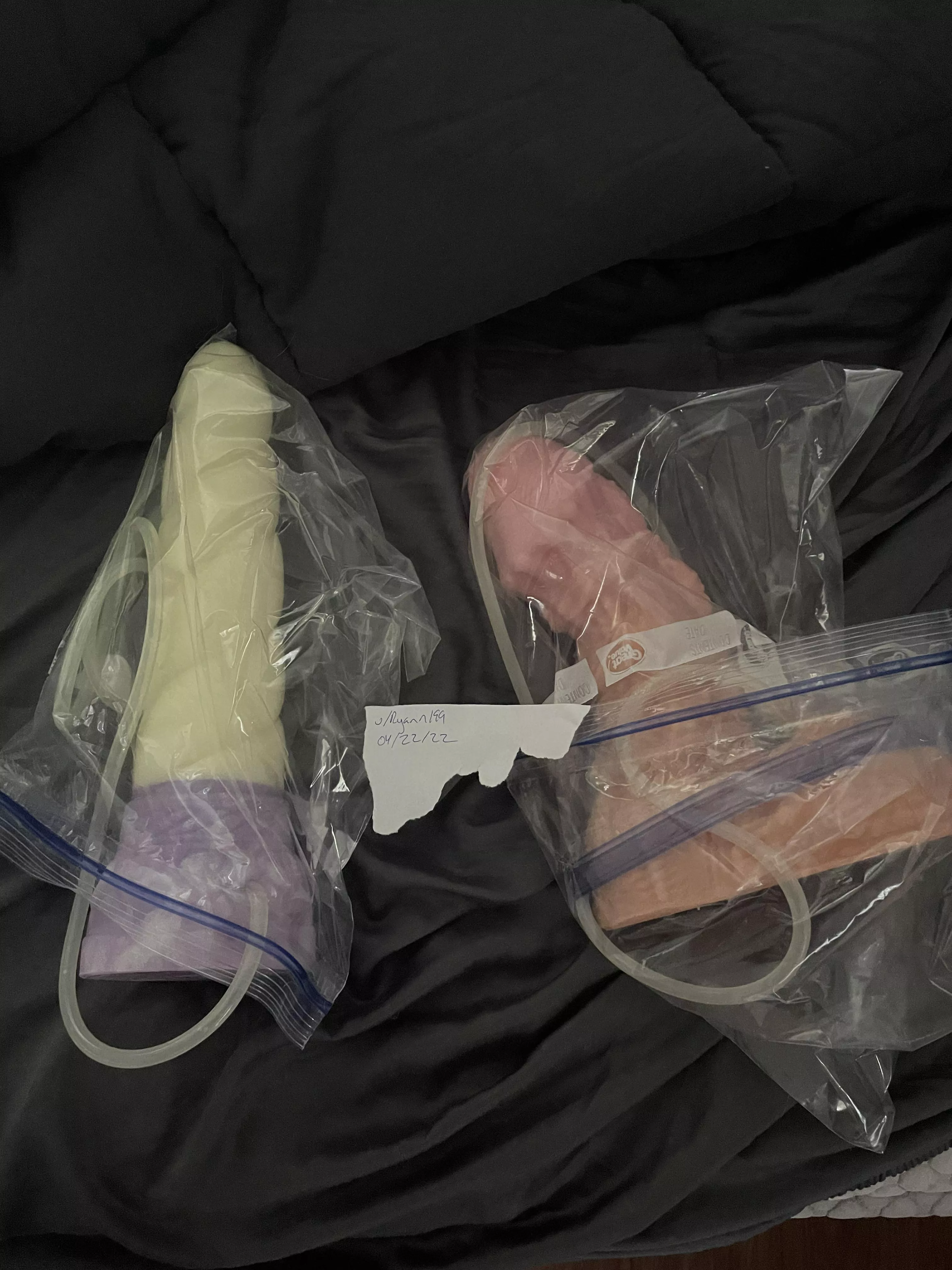 WTS Large Mystic Medium Softness w Cumtube (USED ONCE/PRACTICALLY NEW) for $150 OBO and Baron w Cumtube (unsure of size and softness) for $100 posted by ryann199