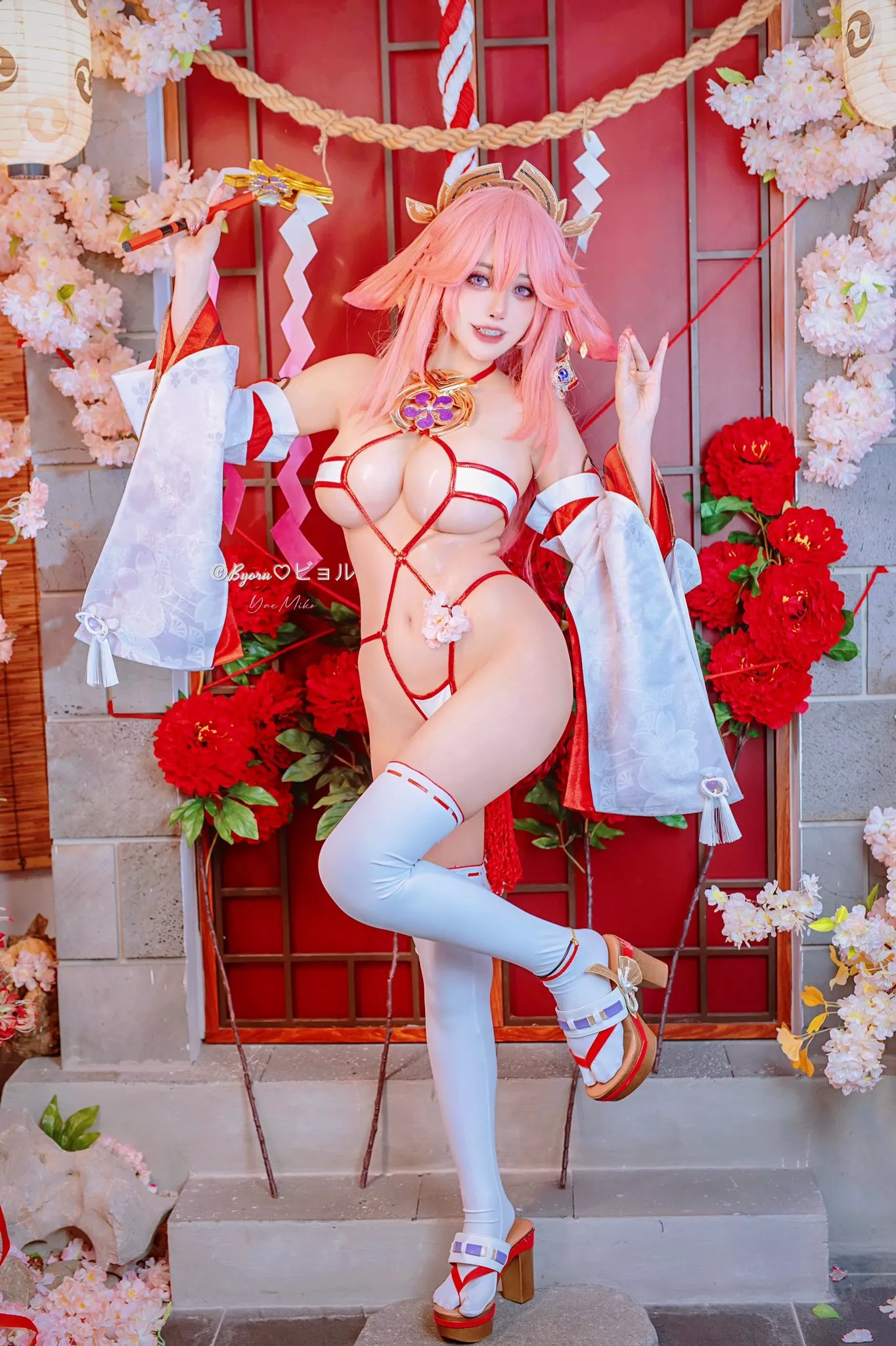 Yae Miko by Byoru posted by NeutronJZ