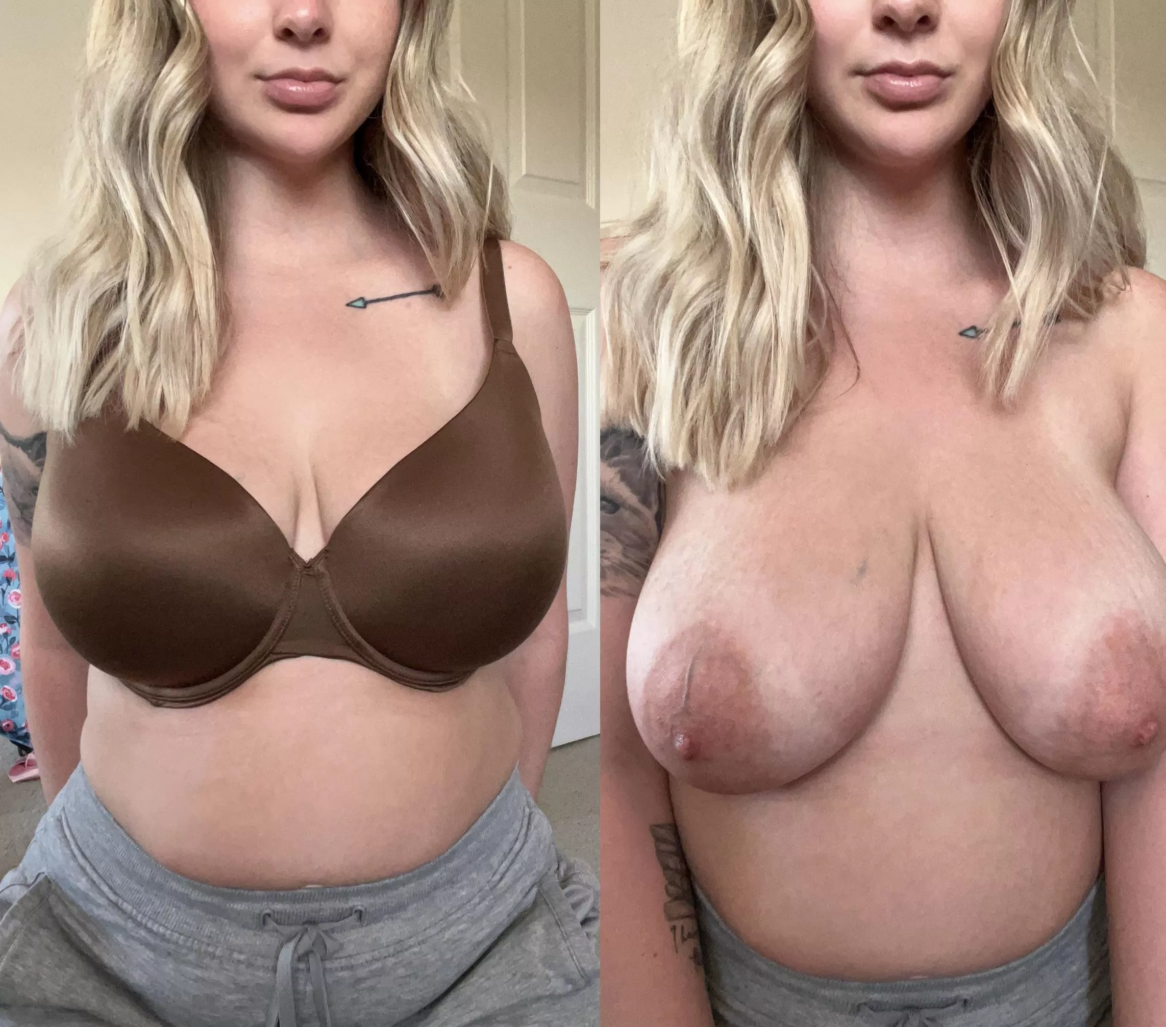 Years of breast feeding did me well! posted by SpookySunflower___