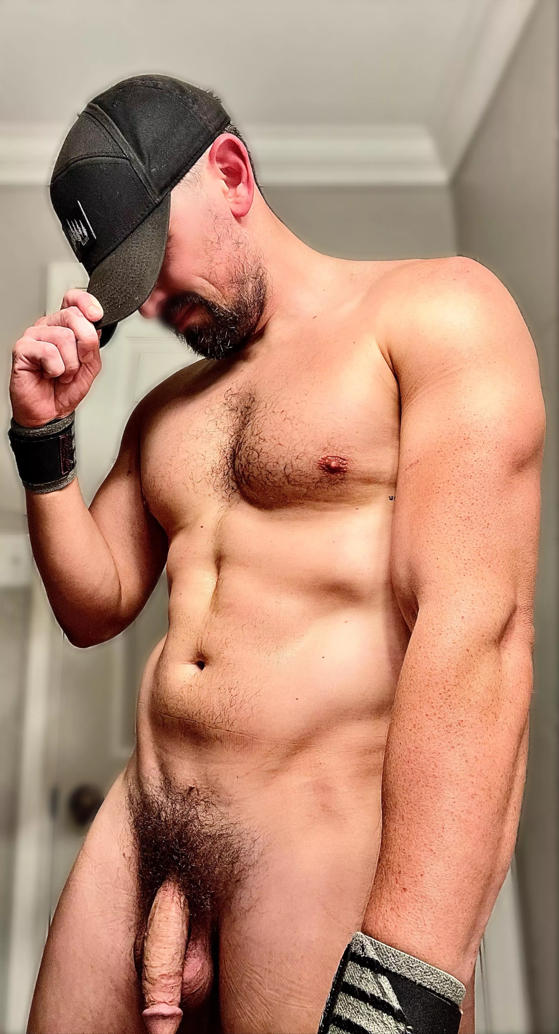 You know itâ€™s laundry day when all thatâ€™s left clean is the hat. Guess weâ€™re doing laundry nude today ðŸ˜ˆ (35) posted by fitjackdaddy