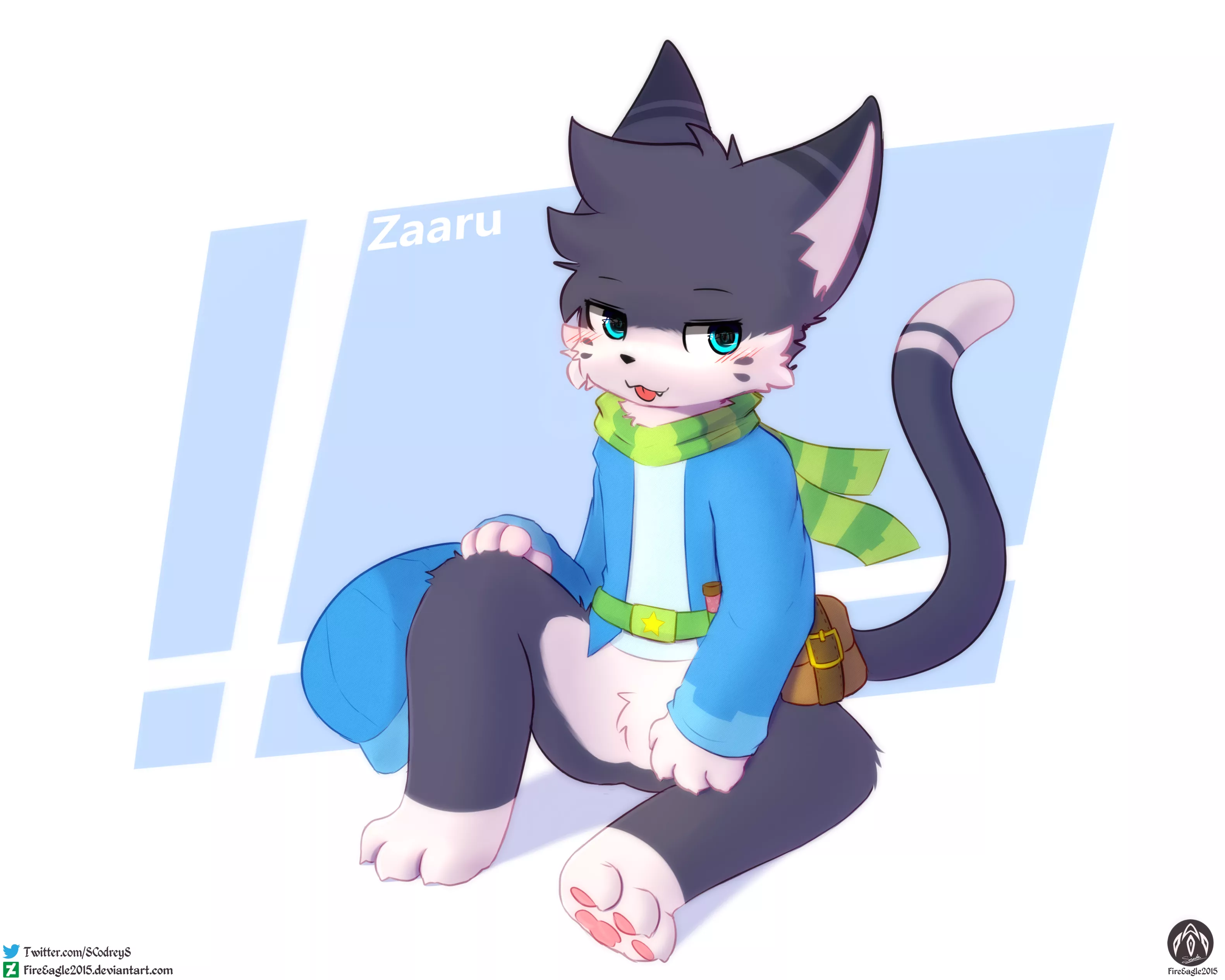 Zaaru - Art gift for a friend on Discord [Art by me @SCodreyS on Twitter] posted by FireEagle2015