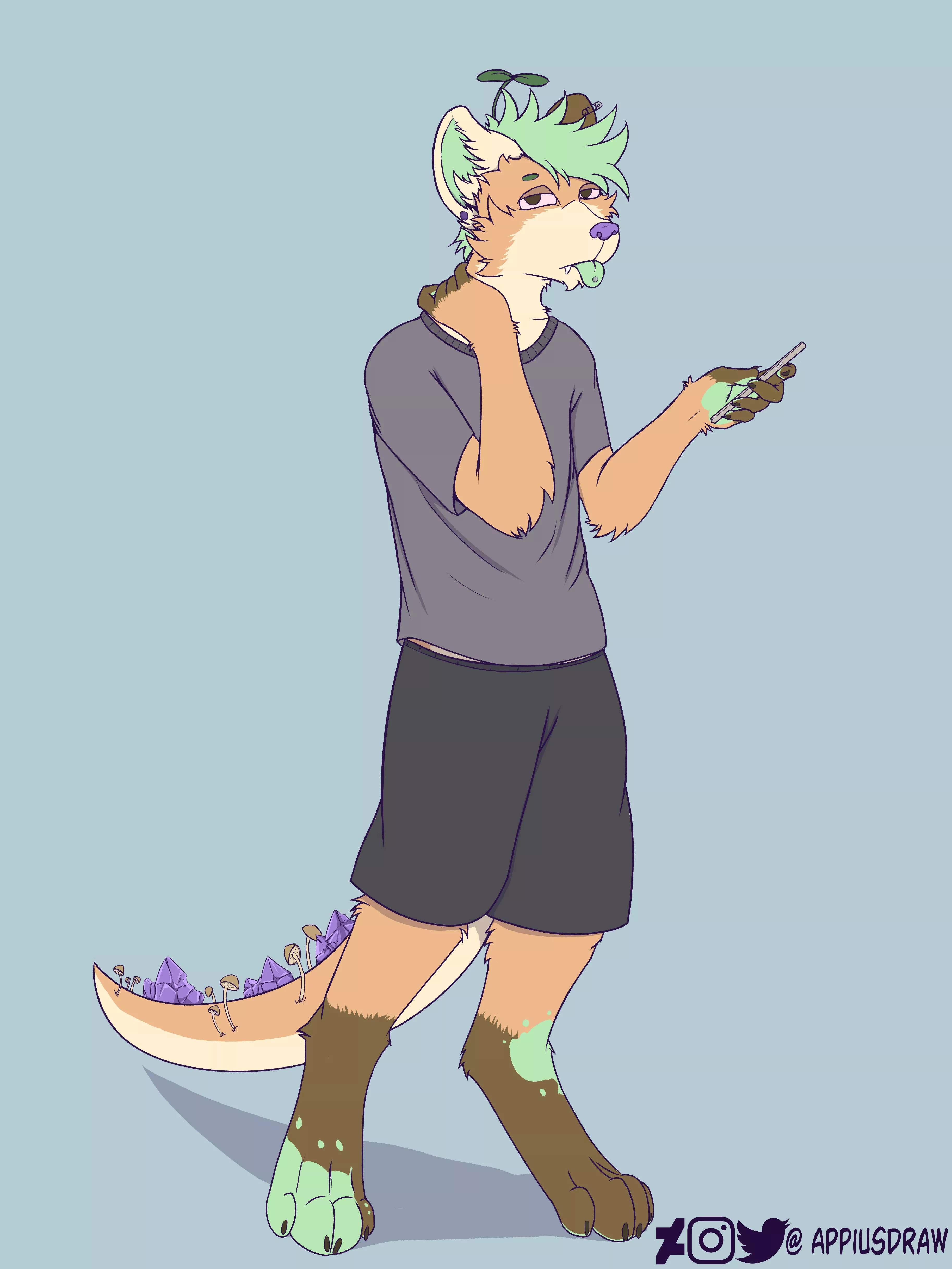 Zoot (Art by Me) posted by AppiusWoof