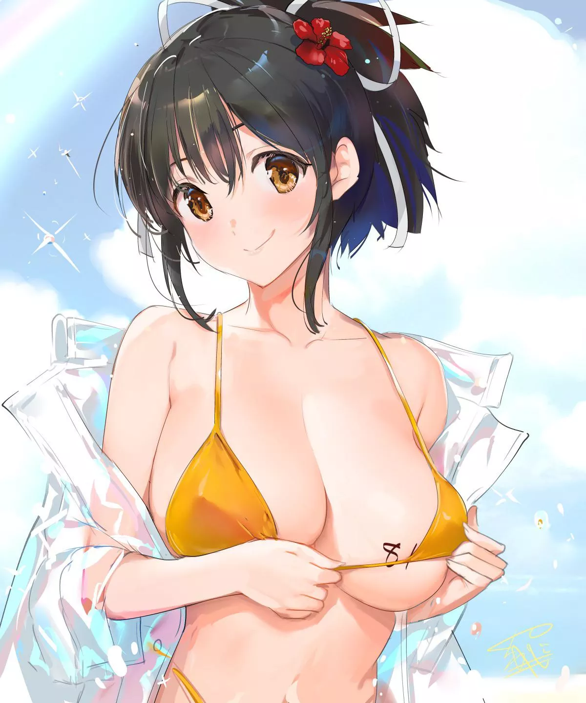 Asuka’s snug bikini (Yaegashi Nan) [Senran Kagura] posted by MillionHypotheses