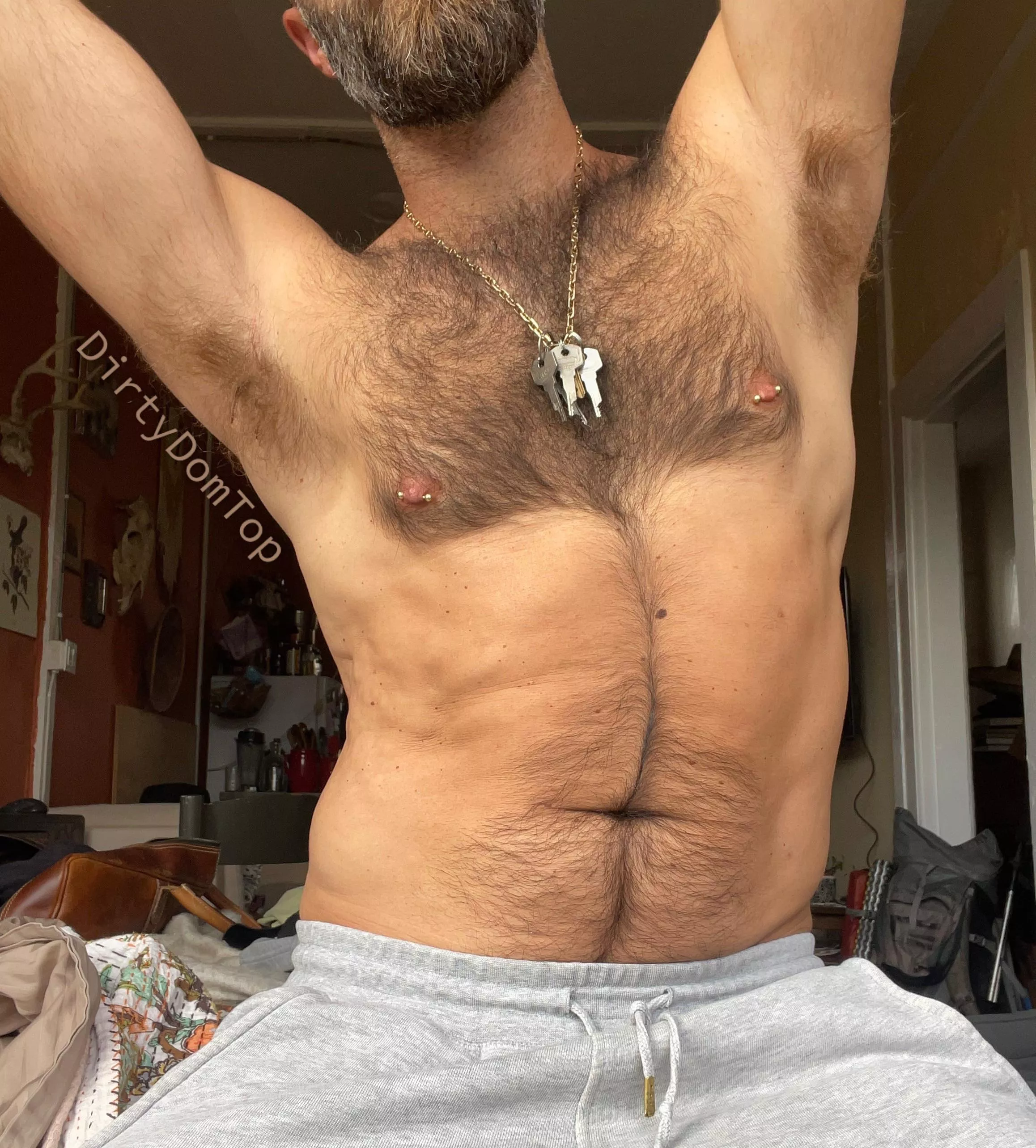 I embrace my hairy body now, haven’t trimmed at all for over a decade posted by DirtyDomTop