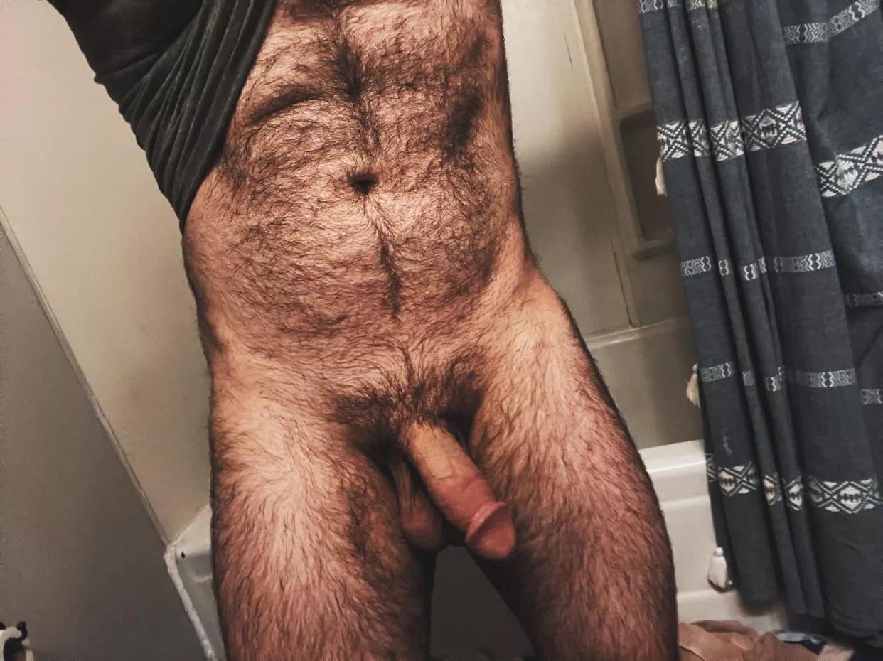 I look at my own body think, is this how hairy primal men were? posted by Illuminate_The_Way