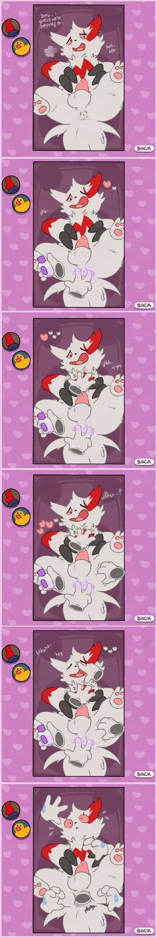 Playing with a zangoose (argon vile) posted by dm_me_your_tits_for