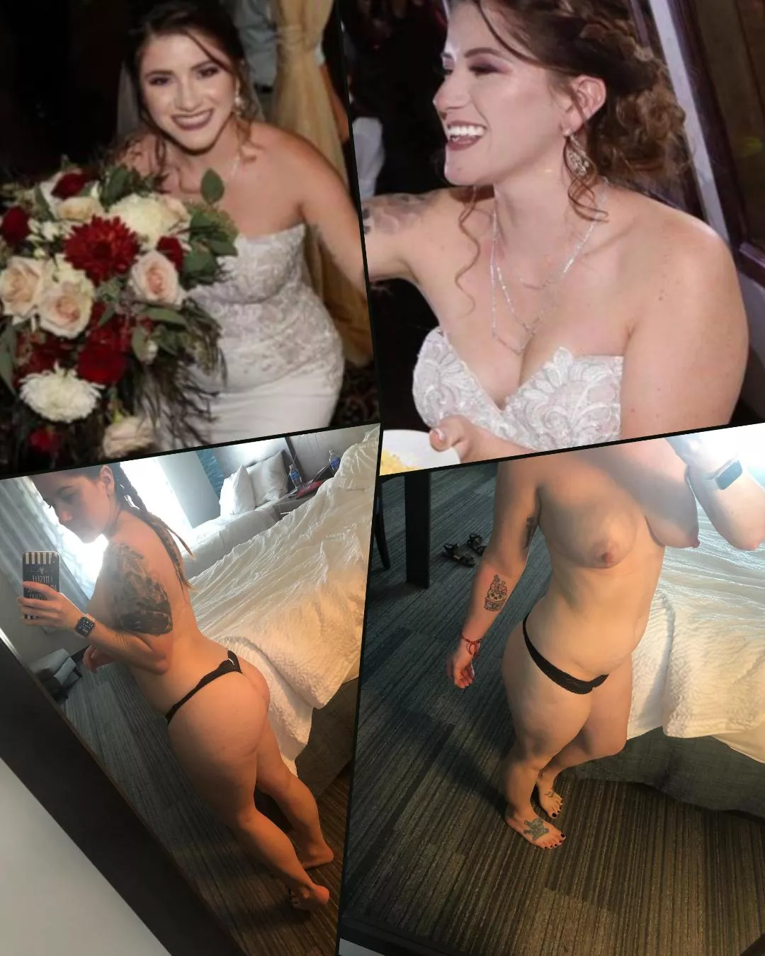 What a shame, the poor groom's bride is a whore. posted by Comfortable-Rule2279