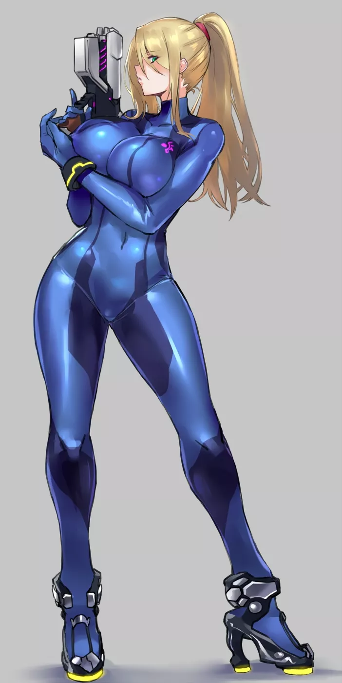 Samus Aran [Metroid] posted by CheetahSperm18