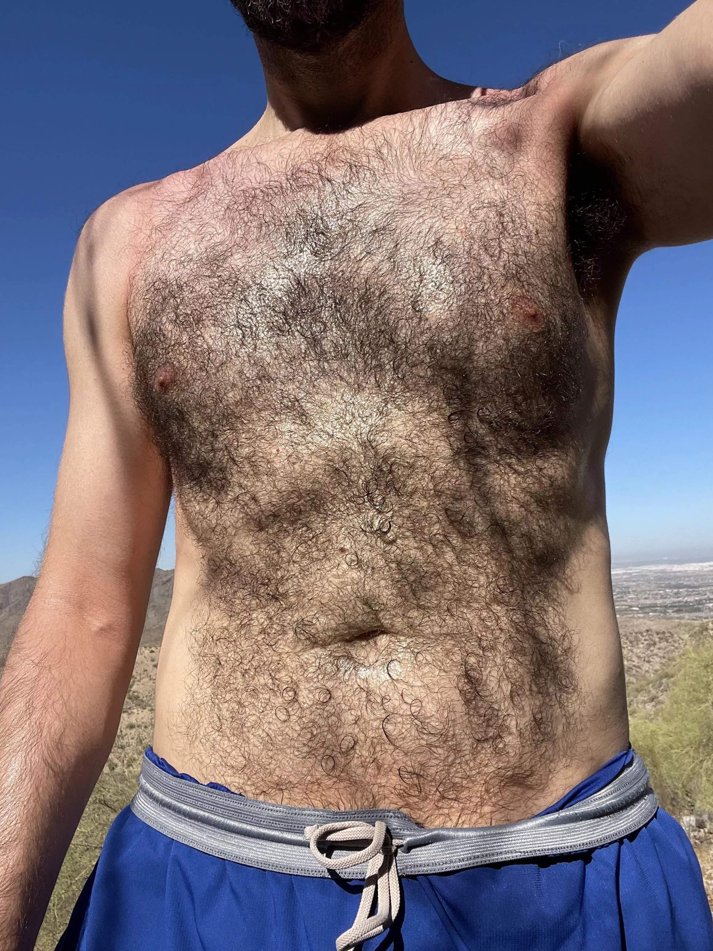 Showing off my sweaty fur on the tail today posted by Gayyyfun