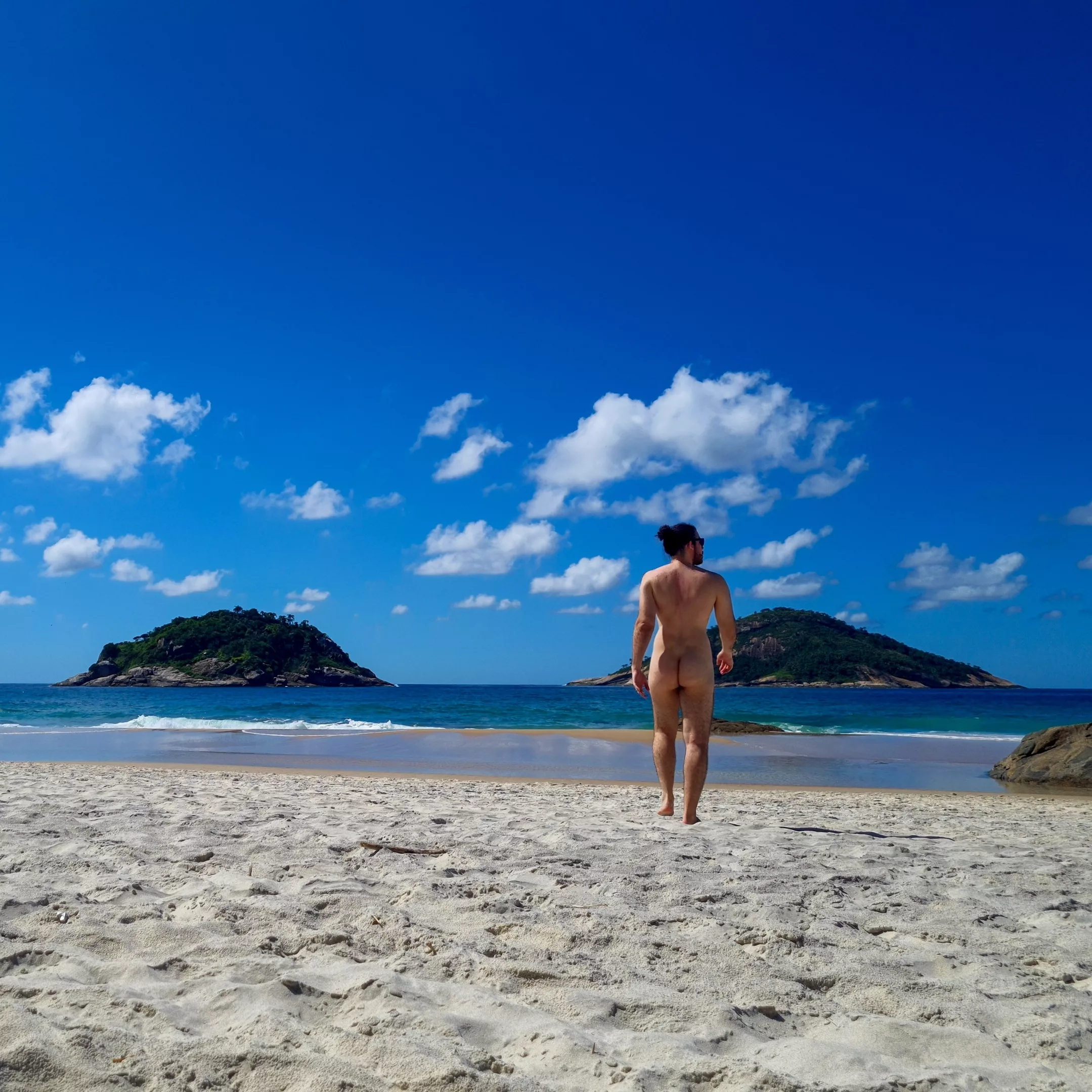 First time on a nude beach posted by all-against