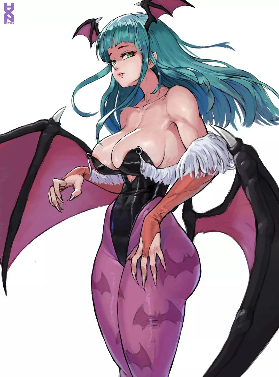 Morrigan [Darkstalkers] posted by Howxen