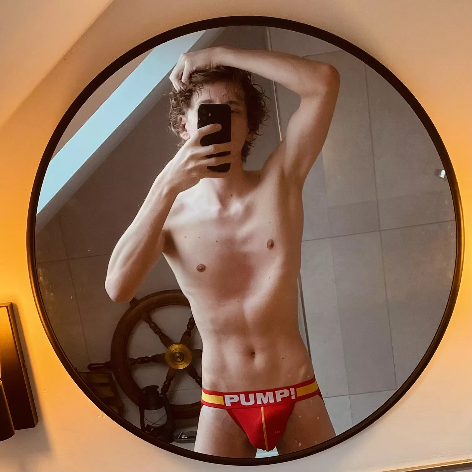 Going for a jockstrap today. Have a good day ☀️ posted by thetinkerling