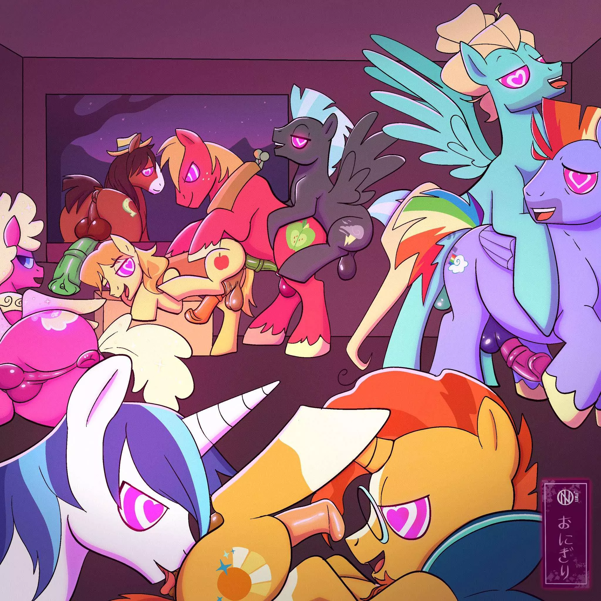 gay pony orgy (theonibrony) posted by Pepper_887