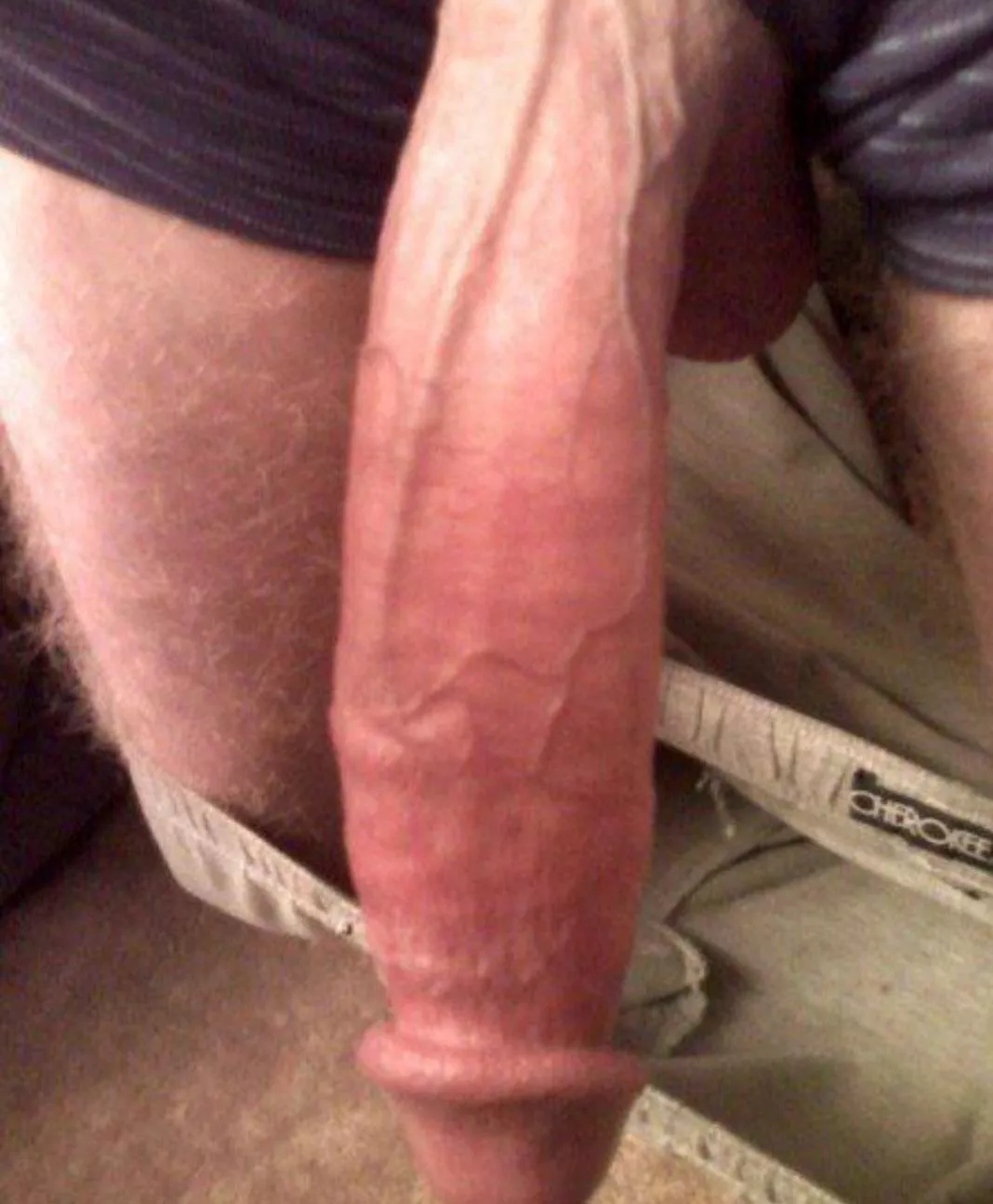 10 3/4 inches. 28 cm. You like? posted by handsome_canuck69