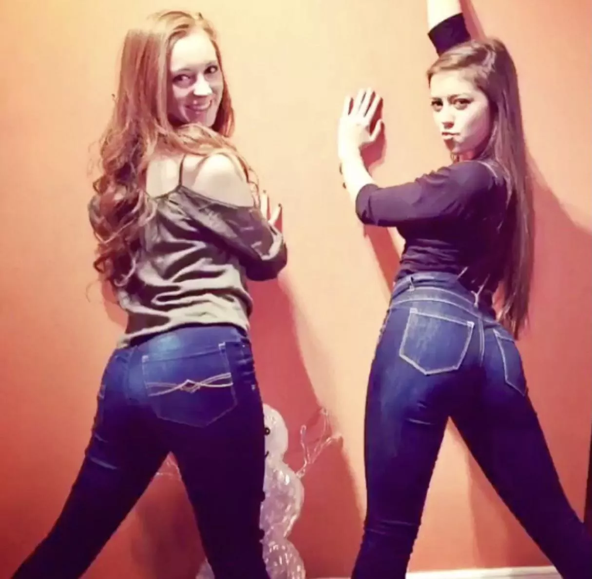 [2] College dancers in tight jeans posted by freshestminttt