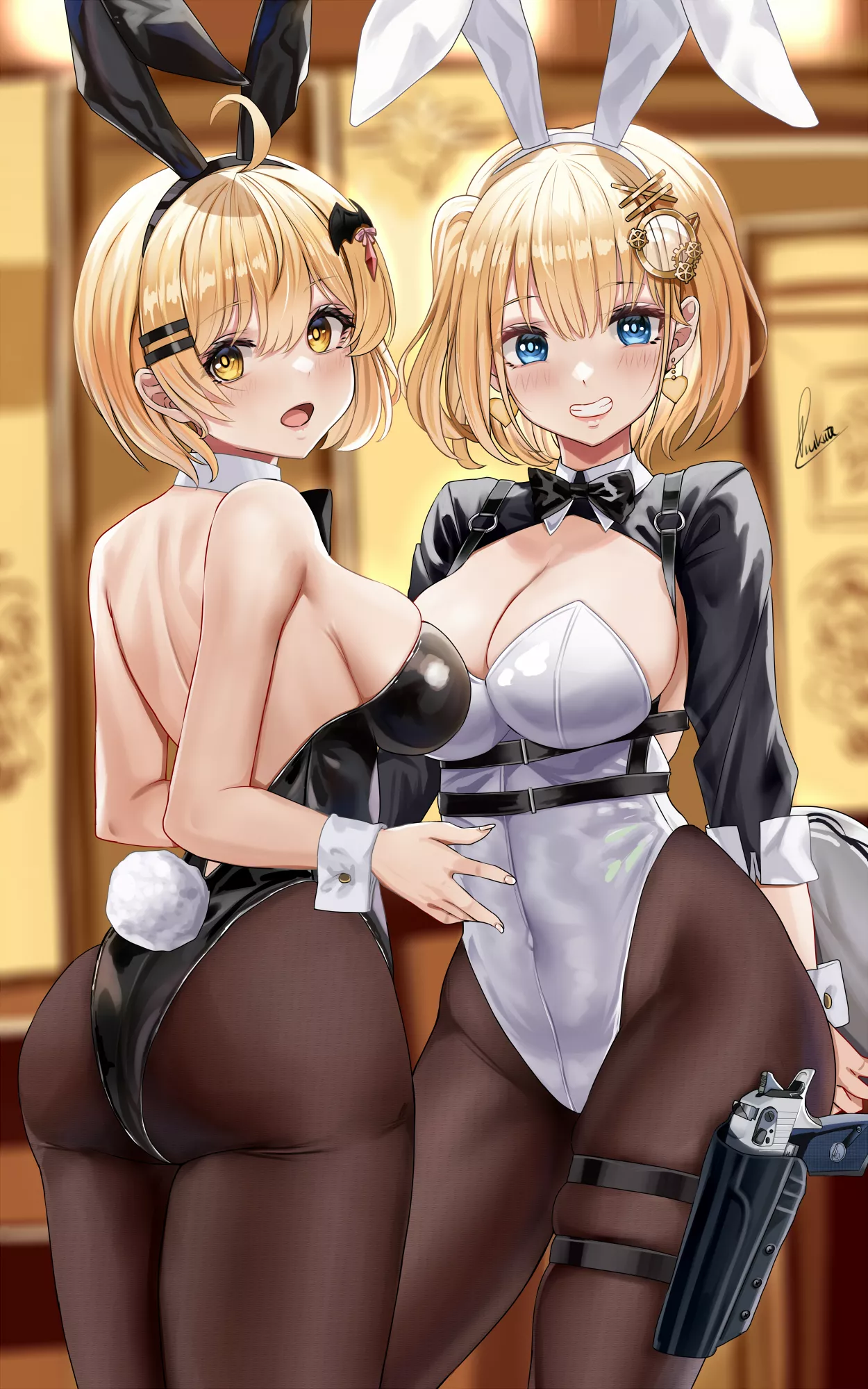 2 Sexy Bunnies [HoloLive] posted by iLewdWaifus