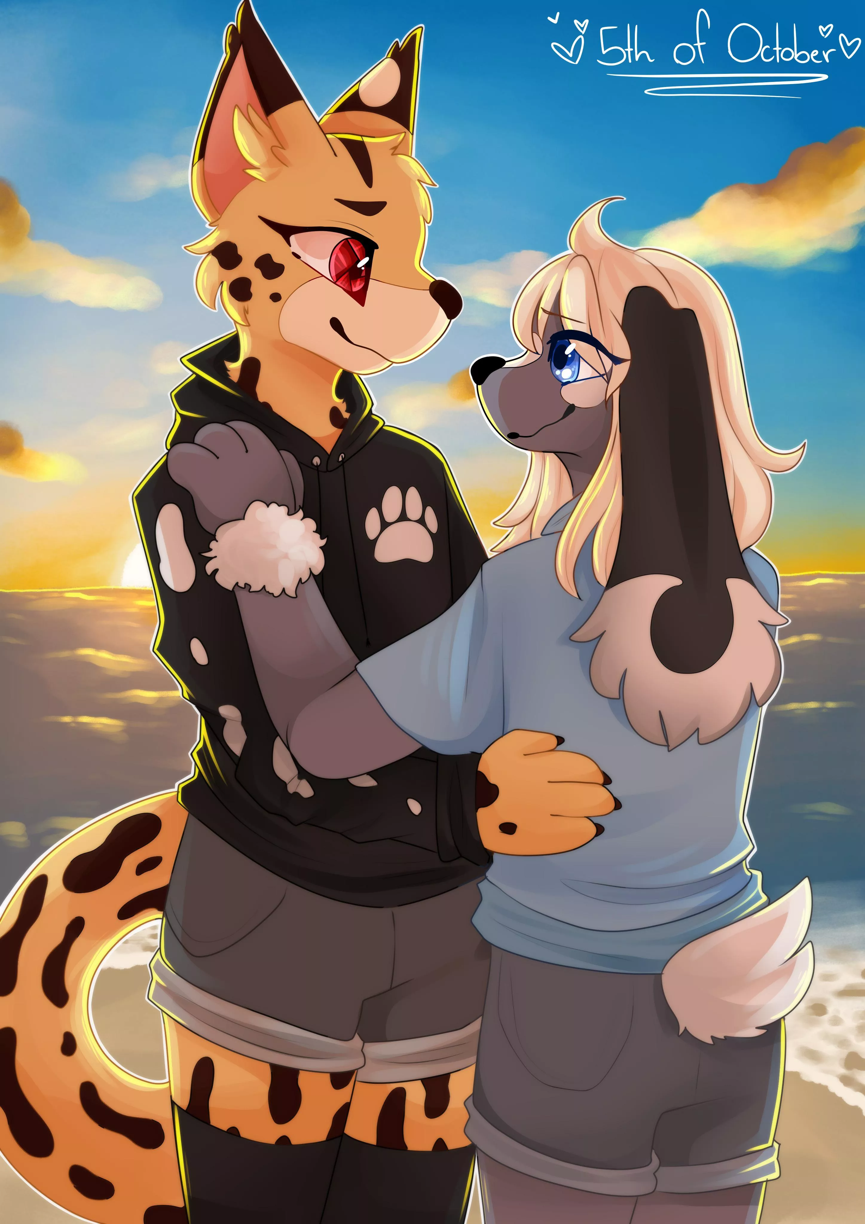 2 years and counting 💕 I'm grateful everyday for having you in my life 💖 posted by snowdowo