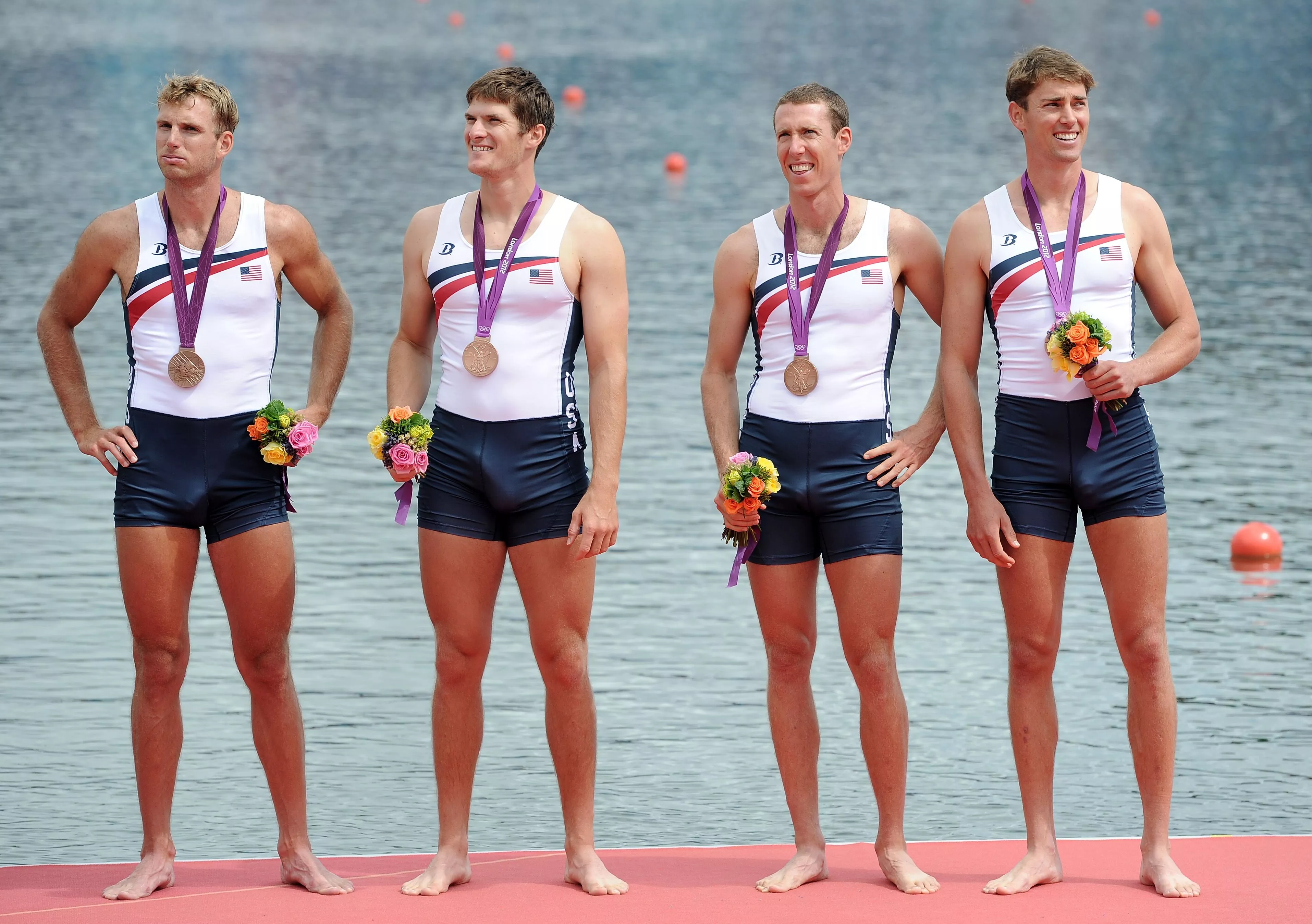 2012 Olympics US men rowing uniform singlets posted by wigglewiggle576