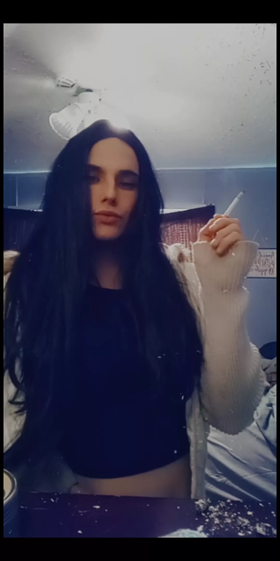 21 trans female aylexandria love smoking dick and cigs posted by ghostnhell