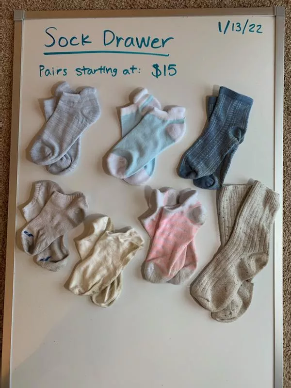 21F [Selling] Updated Sock Drawer! Which pair is your favorite? :) posted by -BarelyGettingBy-