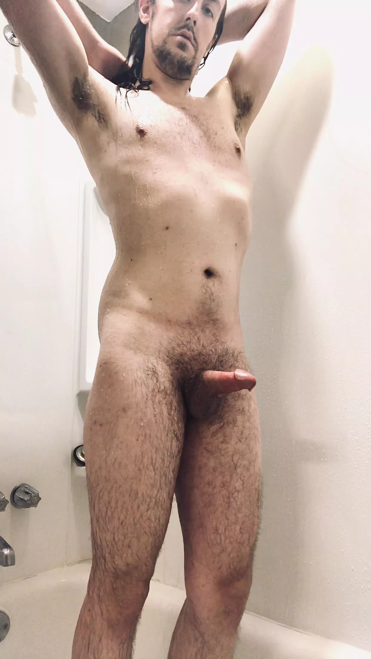 (23) taking pictures in the shower with an IPhone is tricky posted by Inevitable_Suspect76