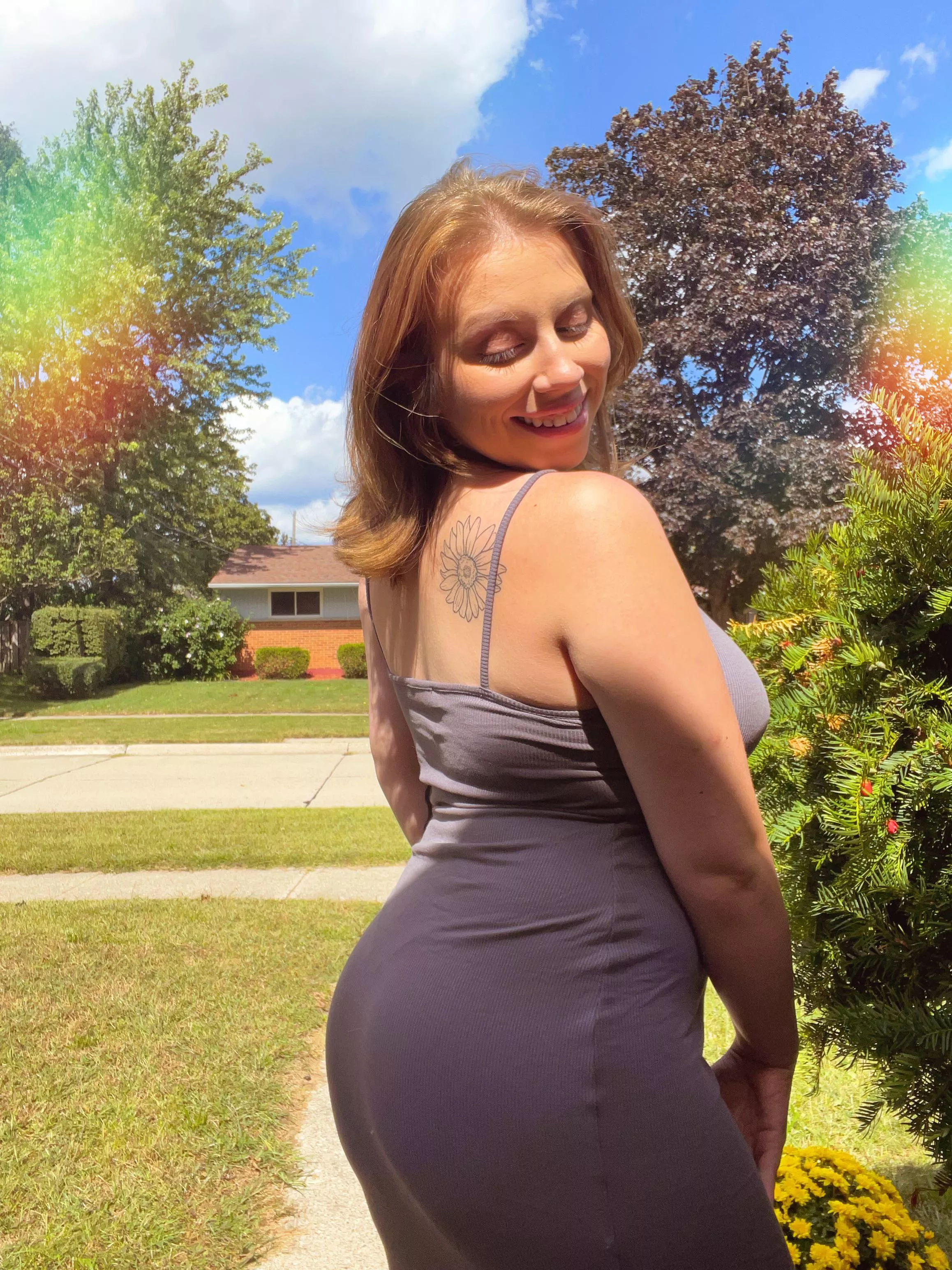 24F here. Sad summer is ending so I have to put this tight dress away posted by MyMilfyLover