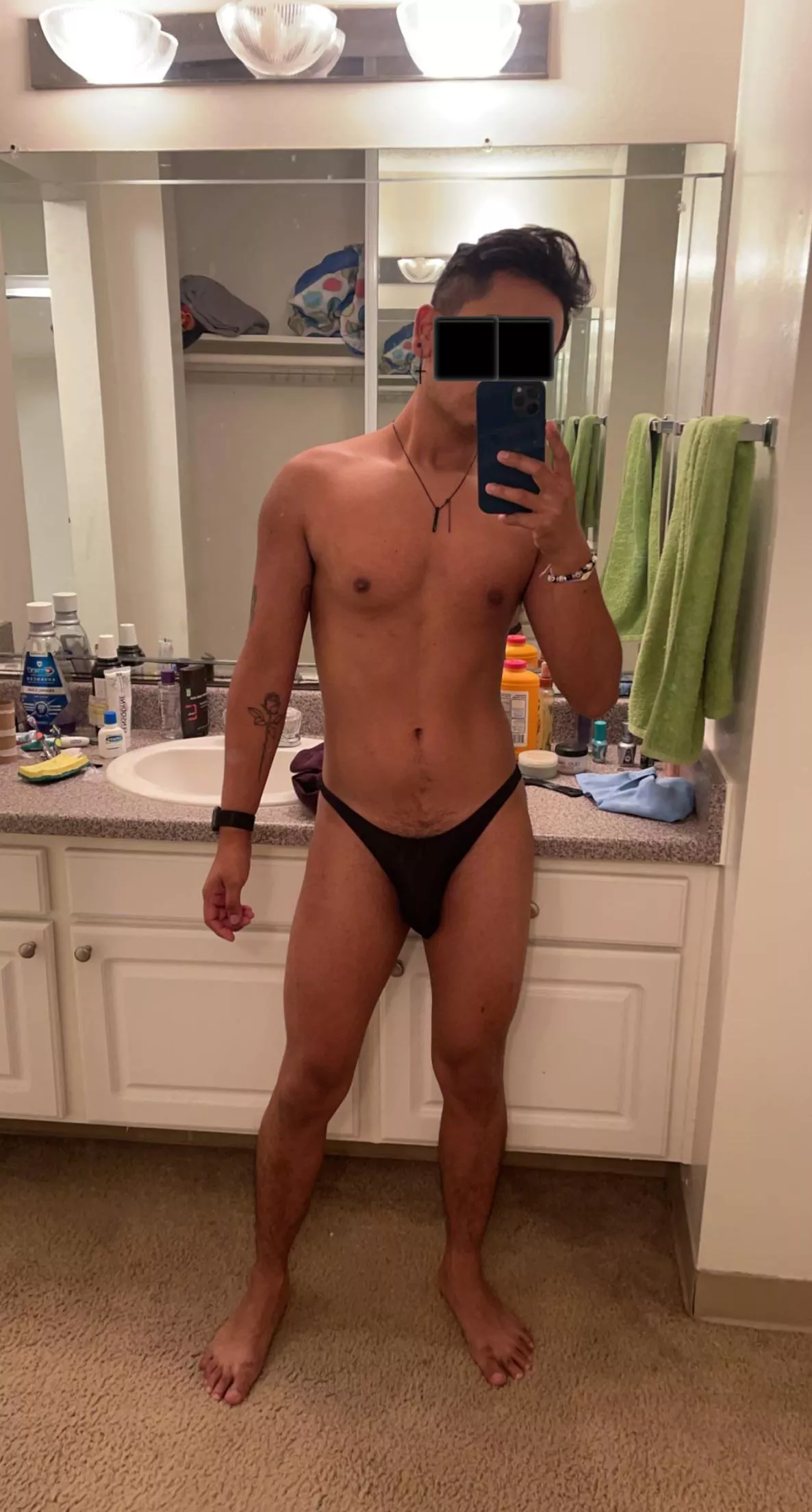 [25] rly love this thong on me, wanna see the back? posted by Parking-Camera