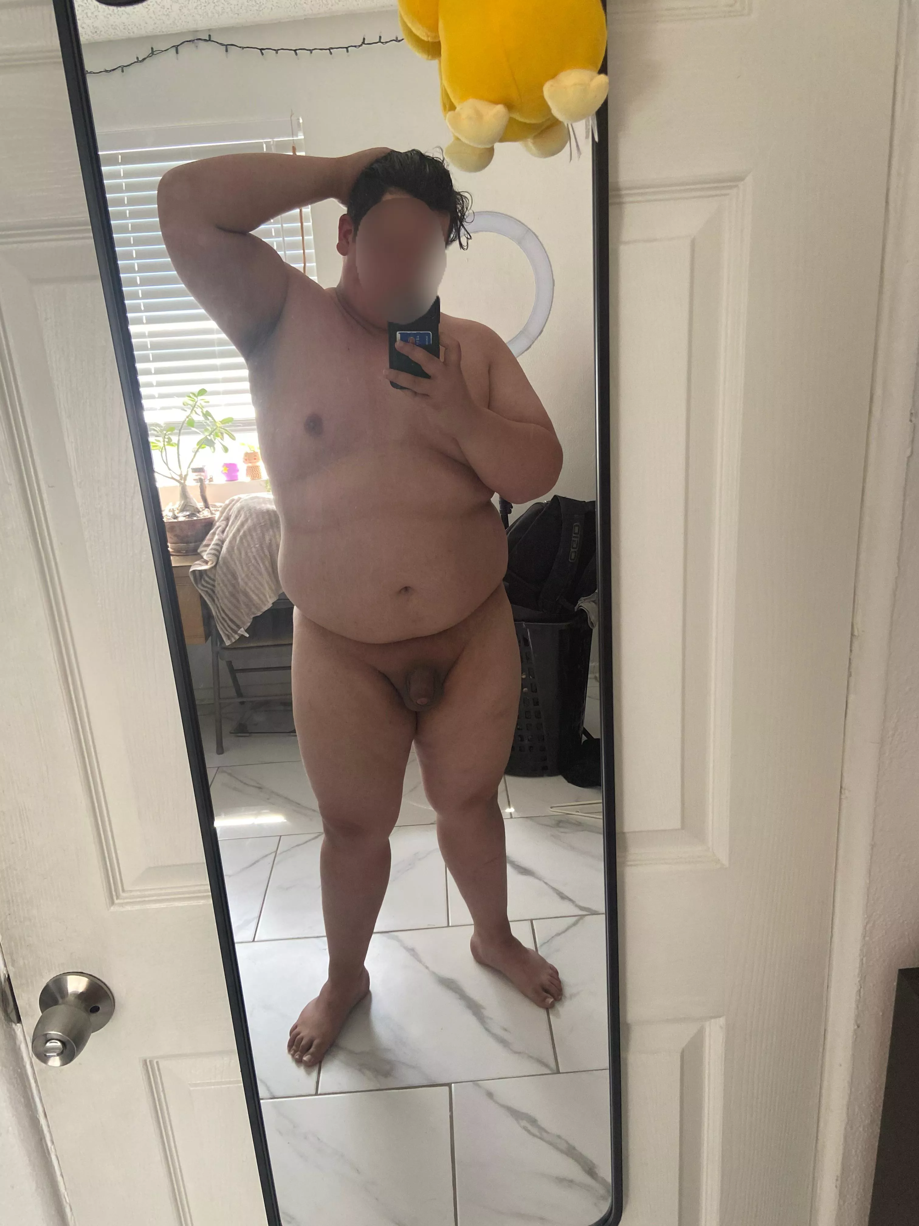 26 M 6ft 300lbs started posting pics to boost my confidence and put myself out there more ☺️ posted by Remtoserv