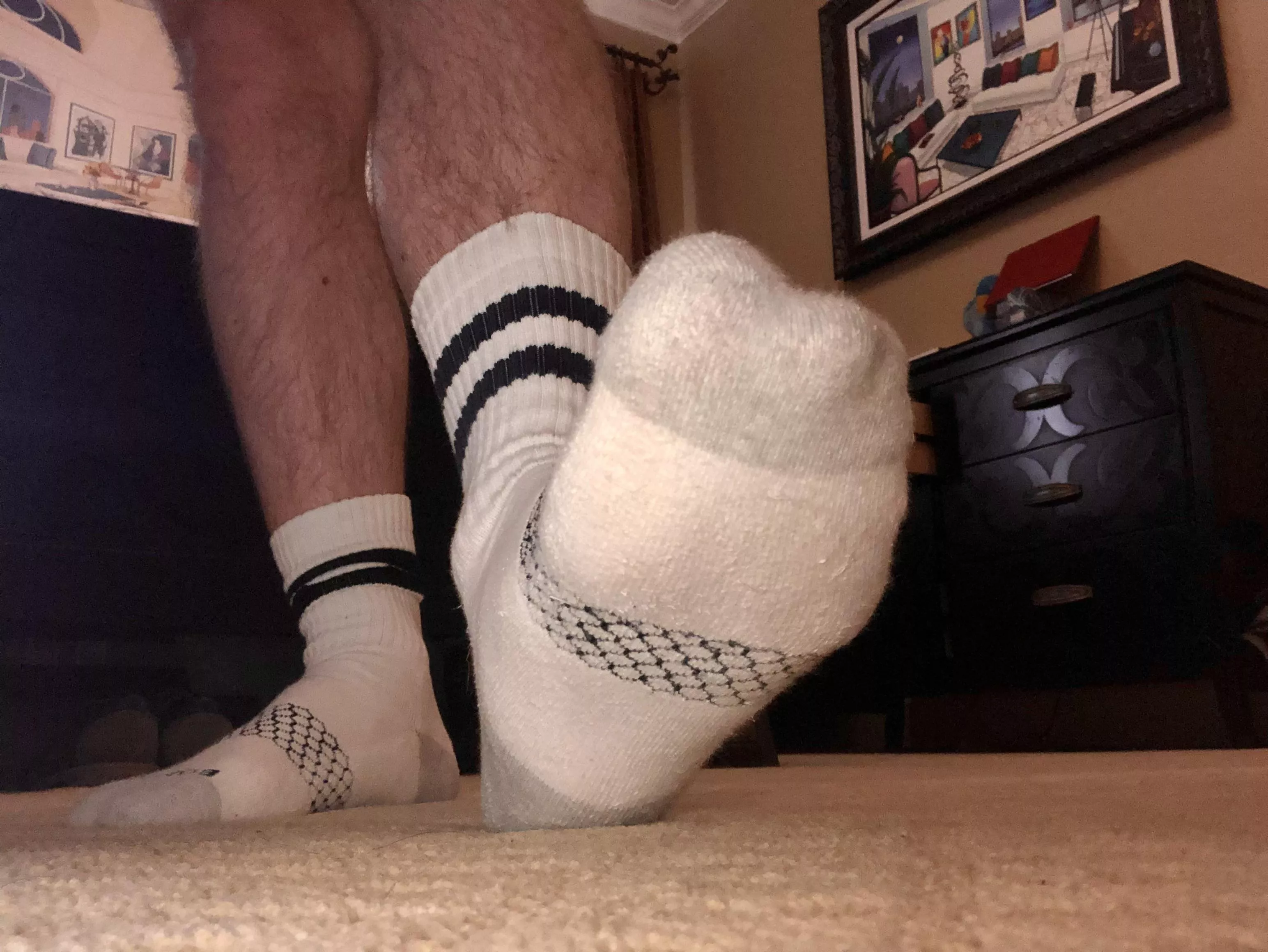 (26) Want to feel this on top of you? 😈🧦 posted by twinkfordaddyfeet