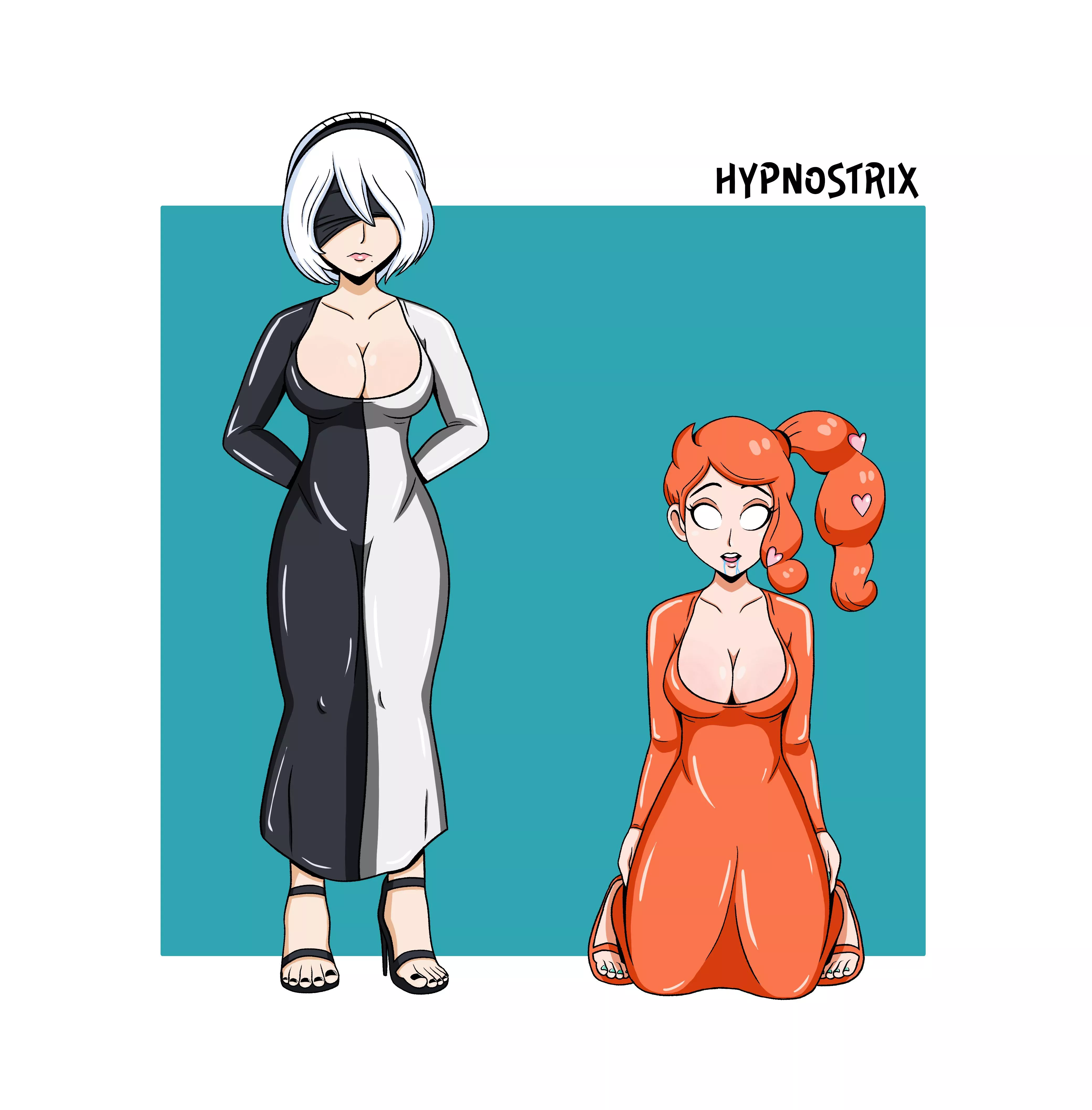 2B and Sonia Ready to Submit [NieR: Automata/Pokemon: Sword and Shield] (HypnoStrix) posted by HypnoStrix