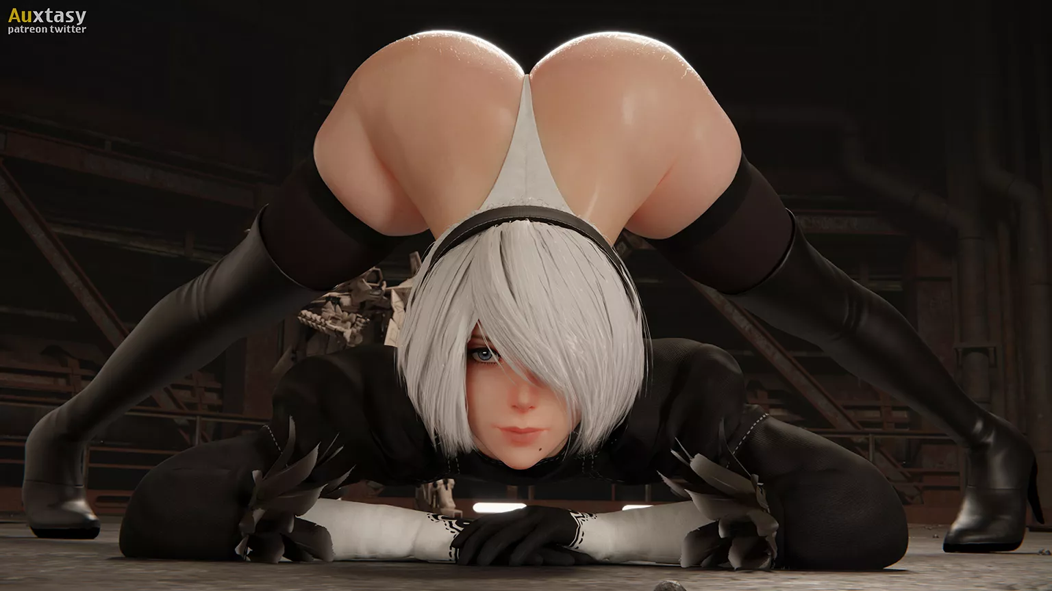 2B (Auxtasy) [NieR: Automata] posted by Kuro-Oji