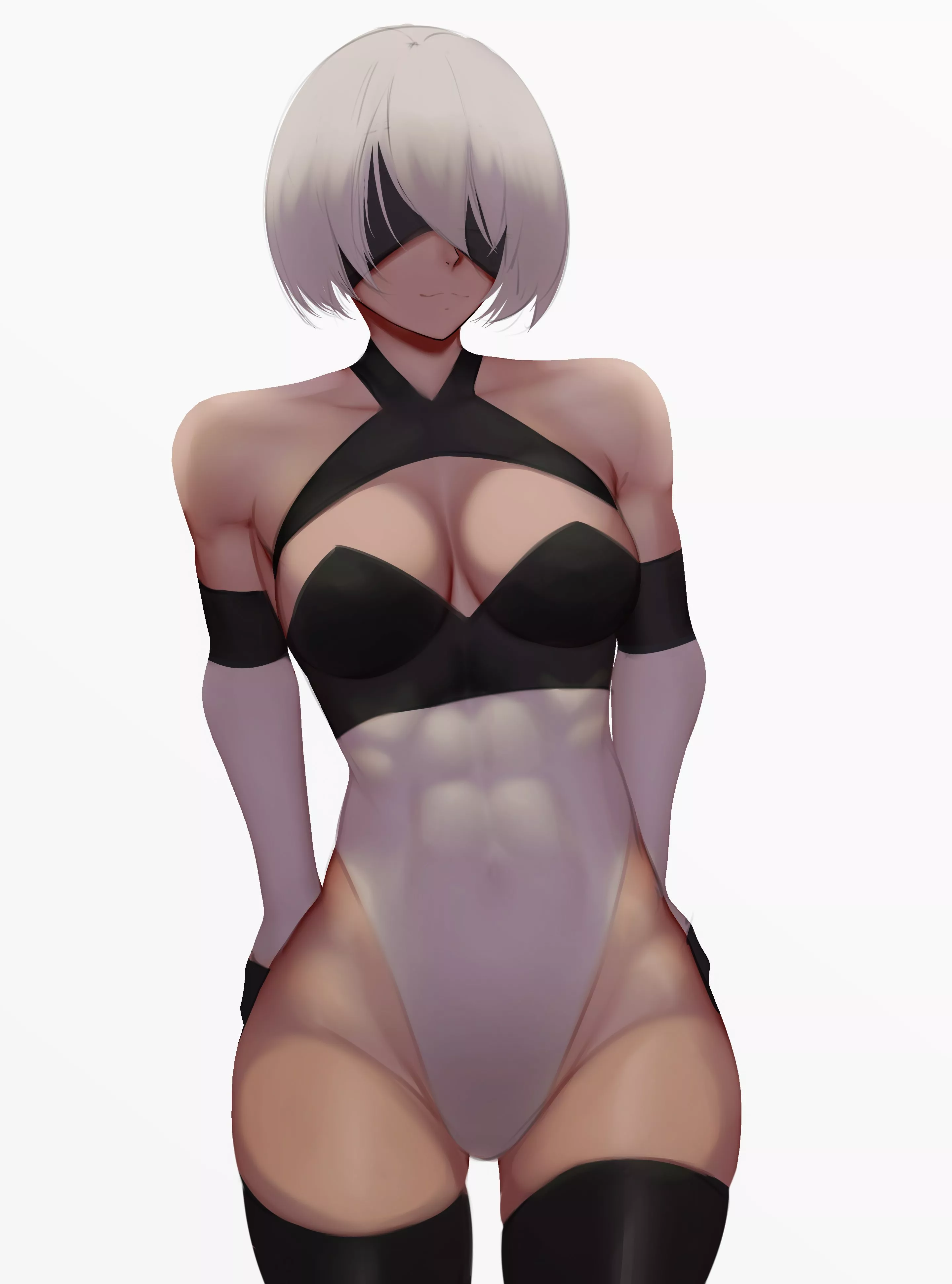 2B Combat Model (Zaki) [Nier] posted by sequence_string