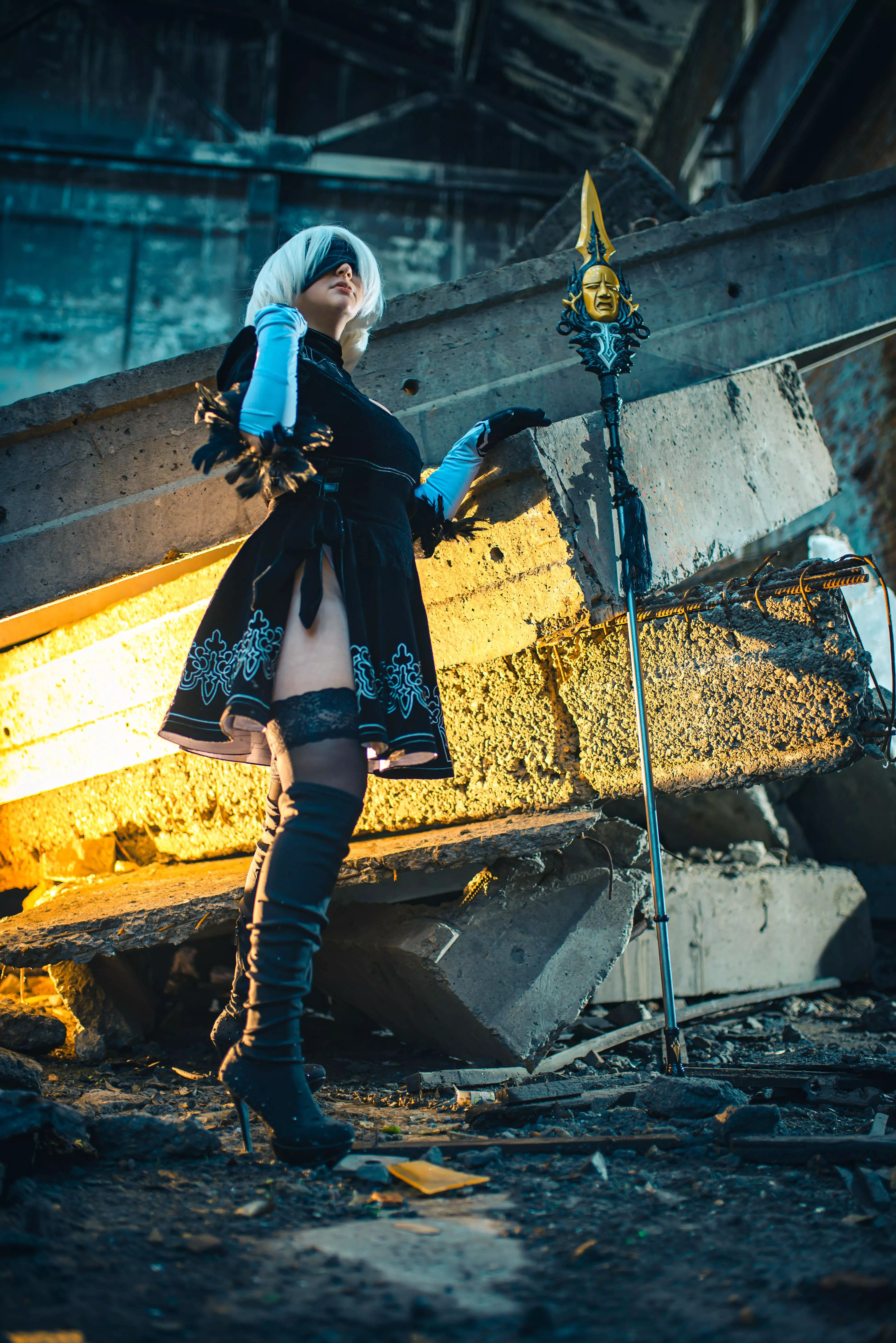 2B cosplay posted by hioshiru_blue