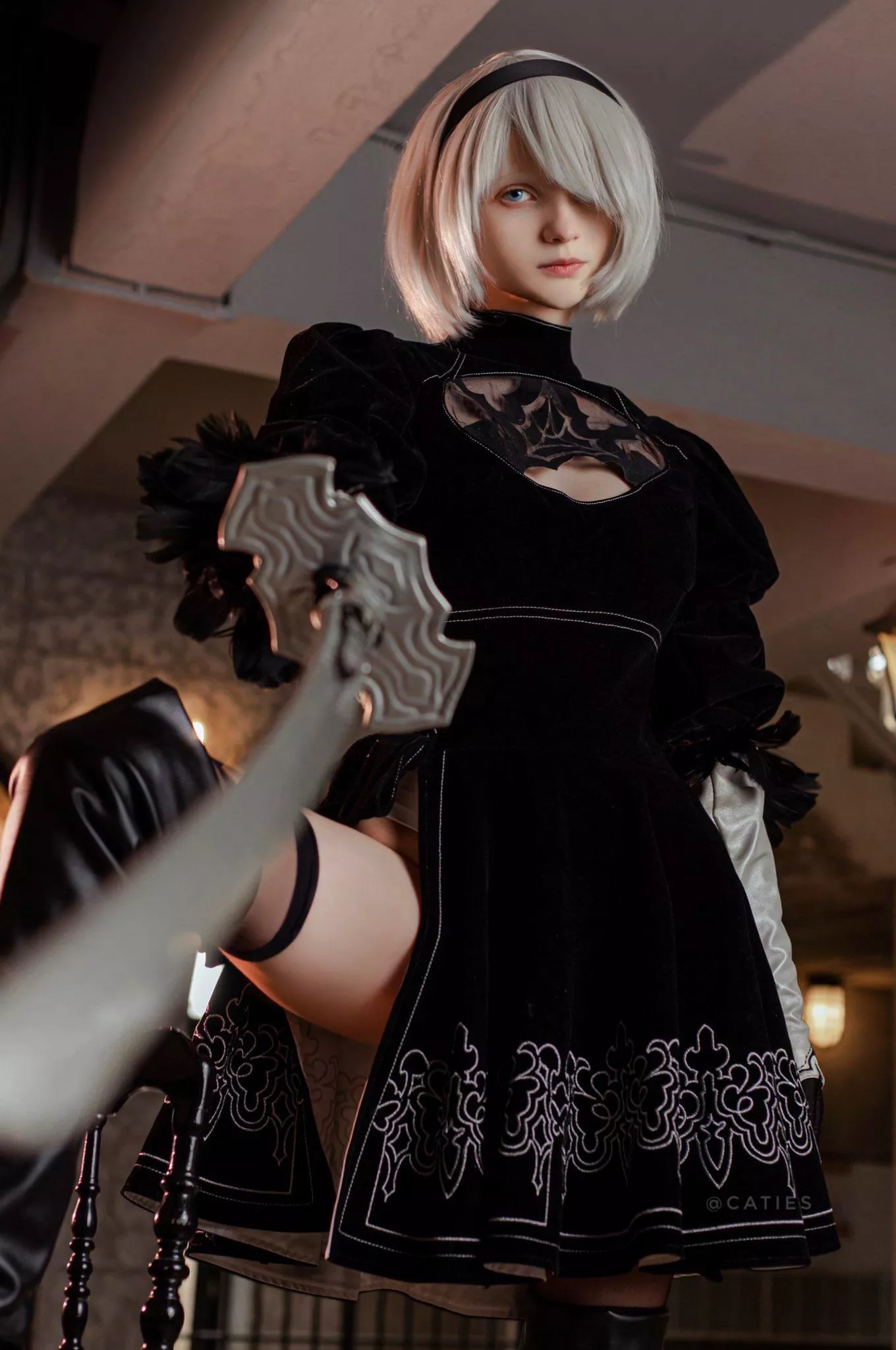 2B cosplay by Caties posted by macabreboo