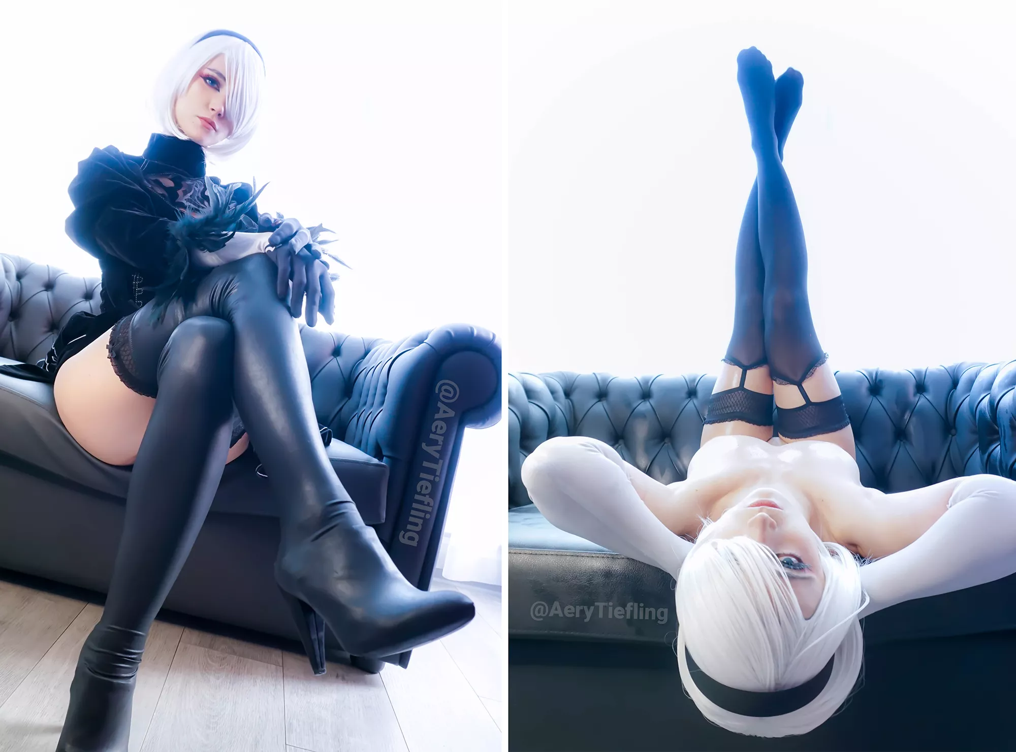 2B from Nier:Automata by Aery Tiefling [OC] posted by AeryTiefling