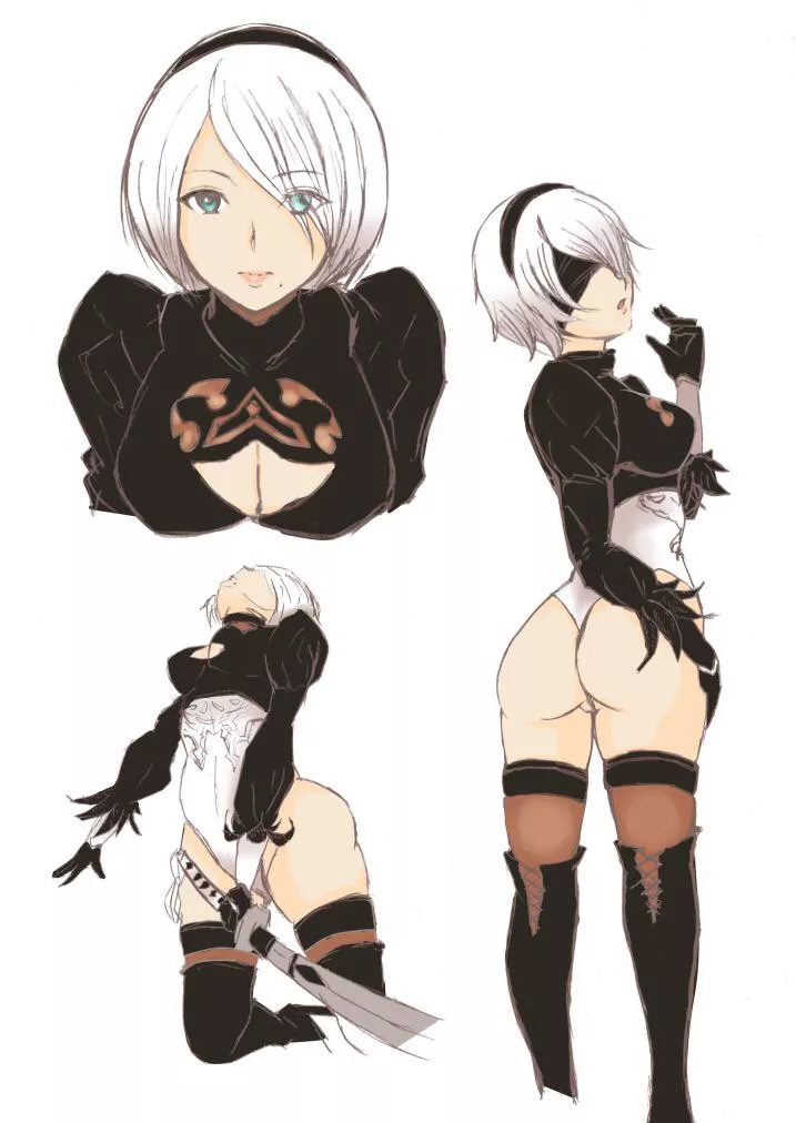 2B just showing off posted by DrillOfTheDead879