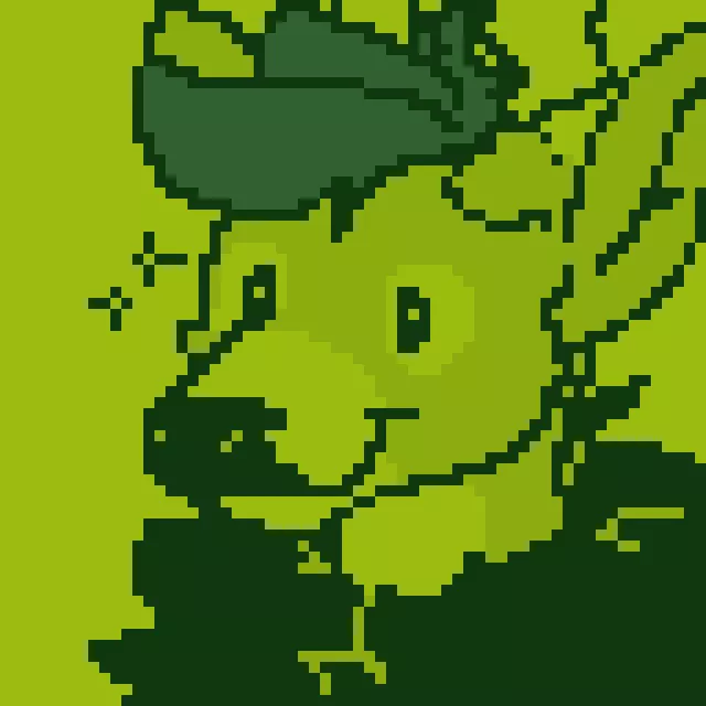 2-bit deer [Art by me] posted by Zaverose