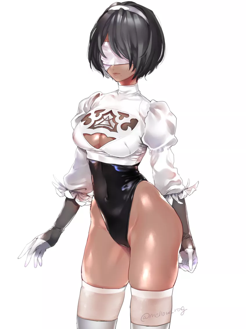 2P (Mellow Rag) [Nier Automata] posted by sequence_string