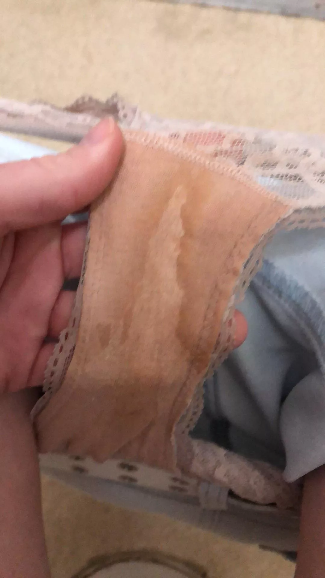 3 days with lots of sweat, grool and playtime😋I’d love to dirty up another pair just like this for you! 🥰😍 posted by colette149